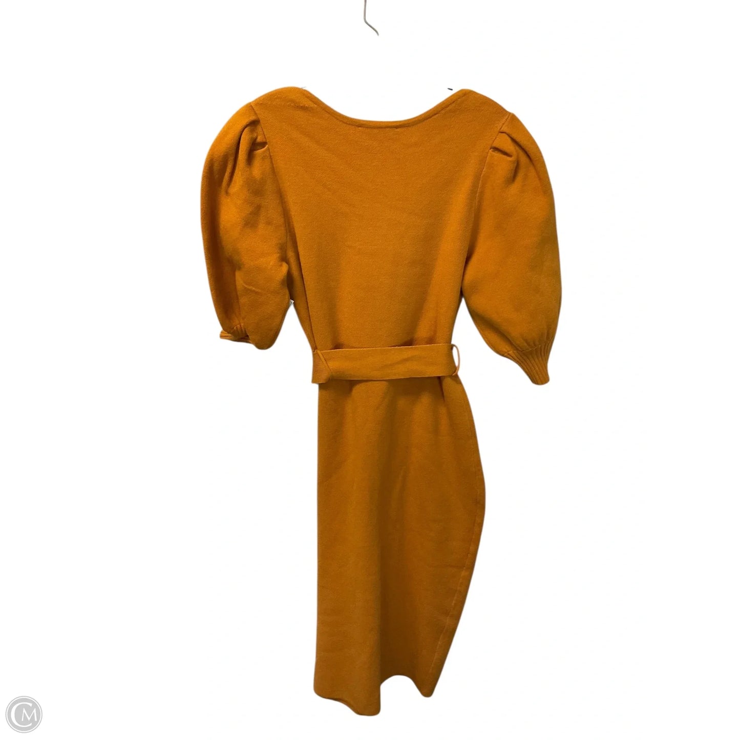 Dress Casual Midi By Betsey Johnson In Orange, Size: M