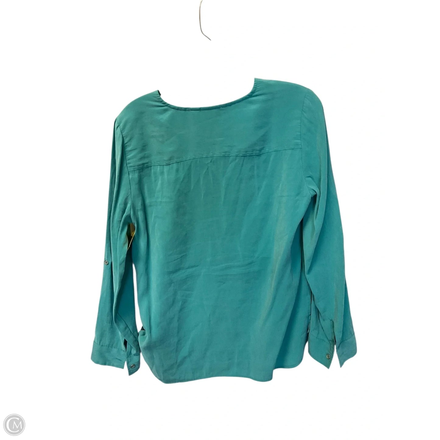 Top Long Sleeve By Chicos In Blue, Size: S