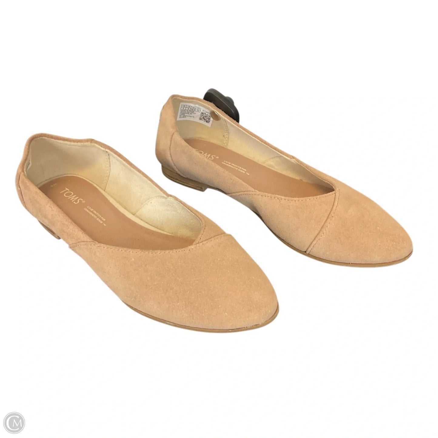 Shoes Flats By Toms In Pink, Size: 6