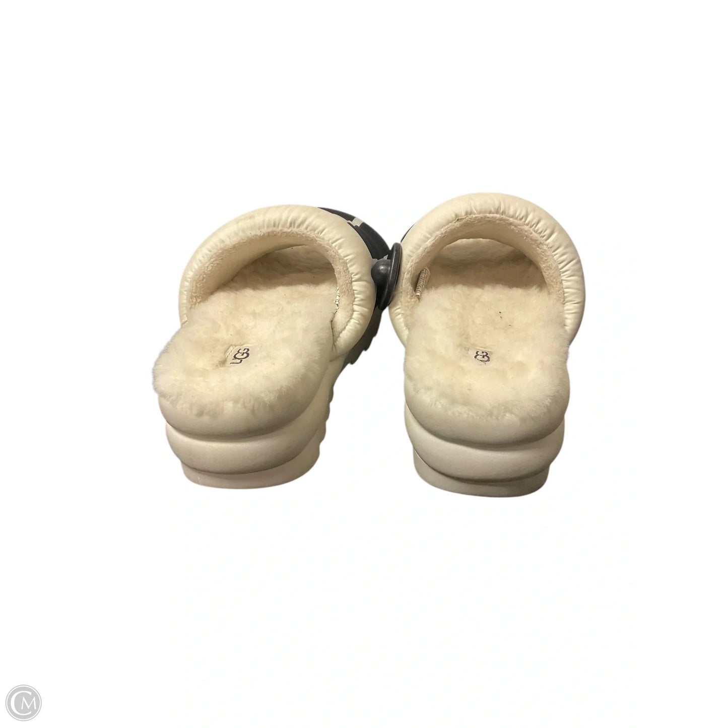 Shoes Designer By Ugg In Black & White, Size: 10