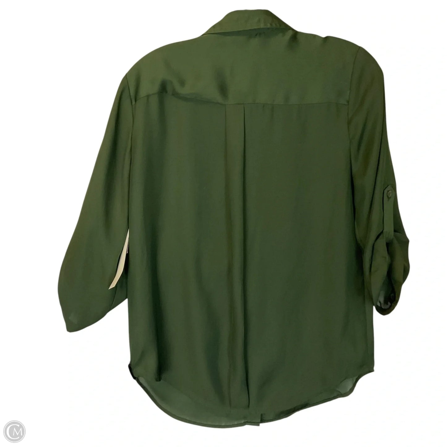 Top 3/4 Sleeve By Michael By Michael Kors In Green, Size: S