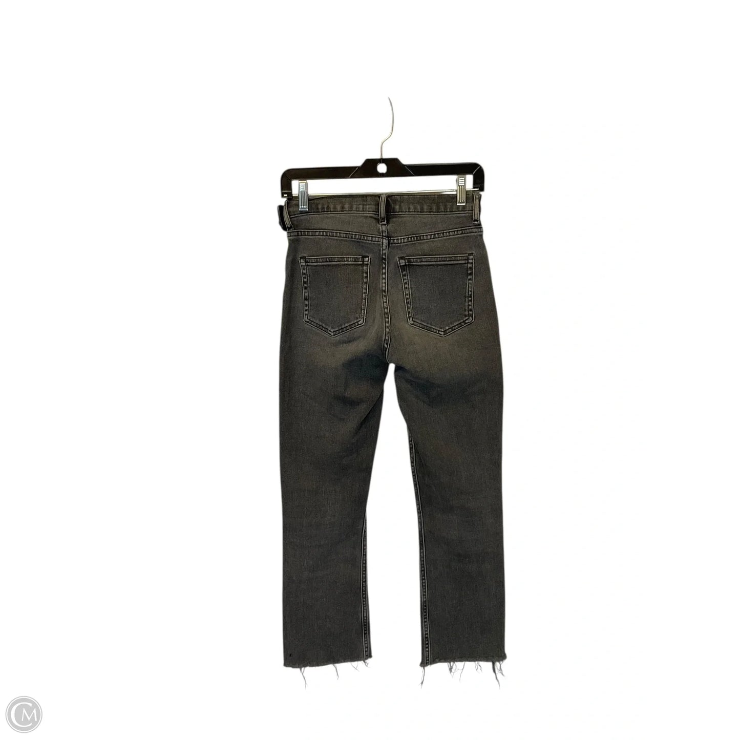 Jeans Cropped By Everlane In Grey Denim, Size: S