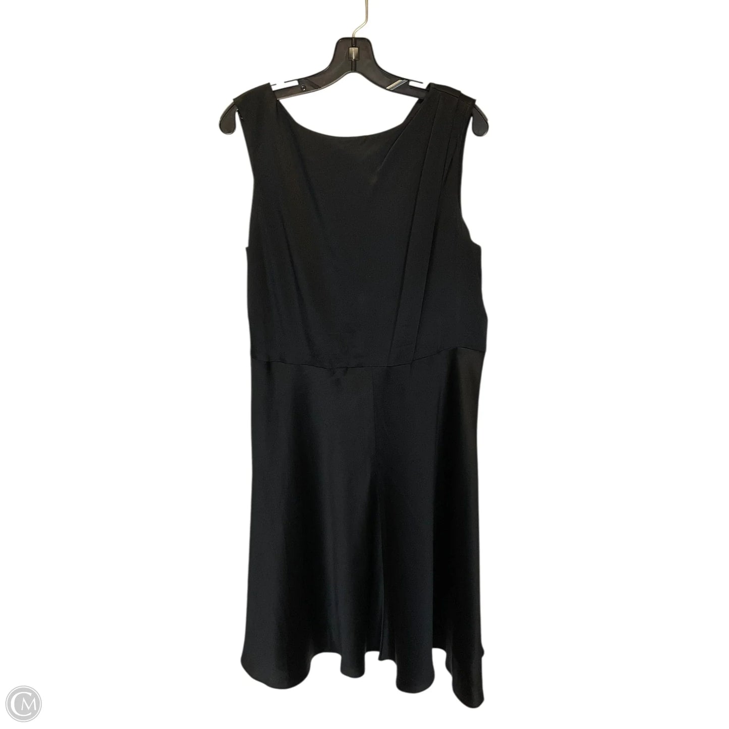Dress Casual Midi By Talbots In Black, Size: 14