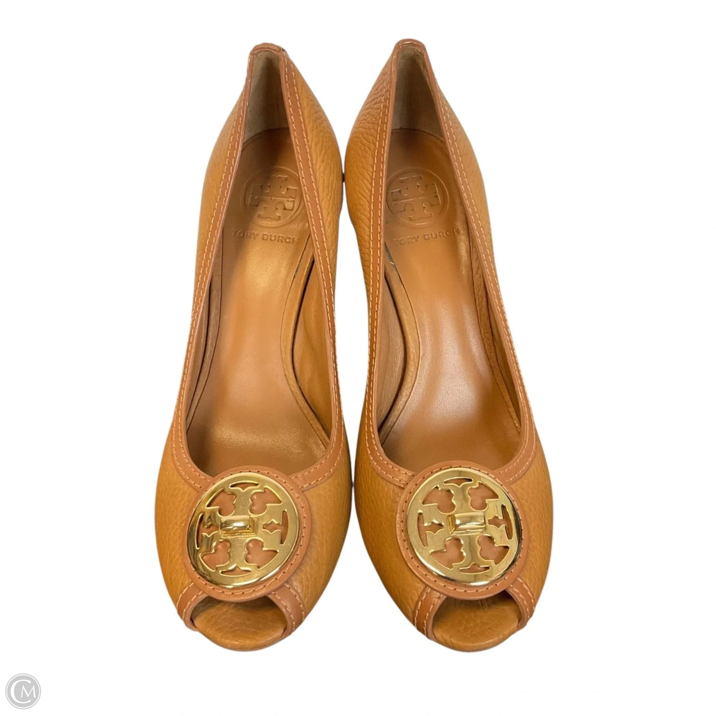 Shoes Designer By Tory Burch In Tan, Size: 7