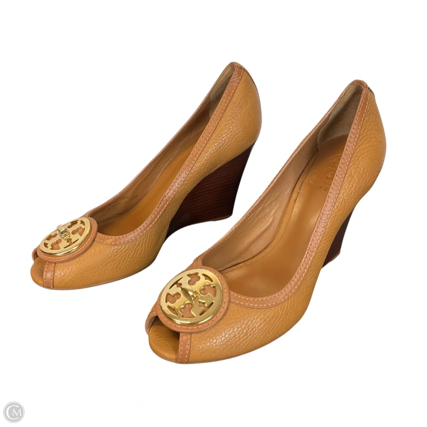 Shoes Designer By Tory Burch In Tan, Size: 7