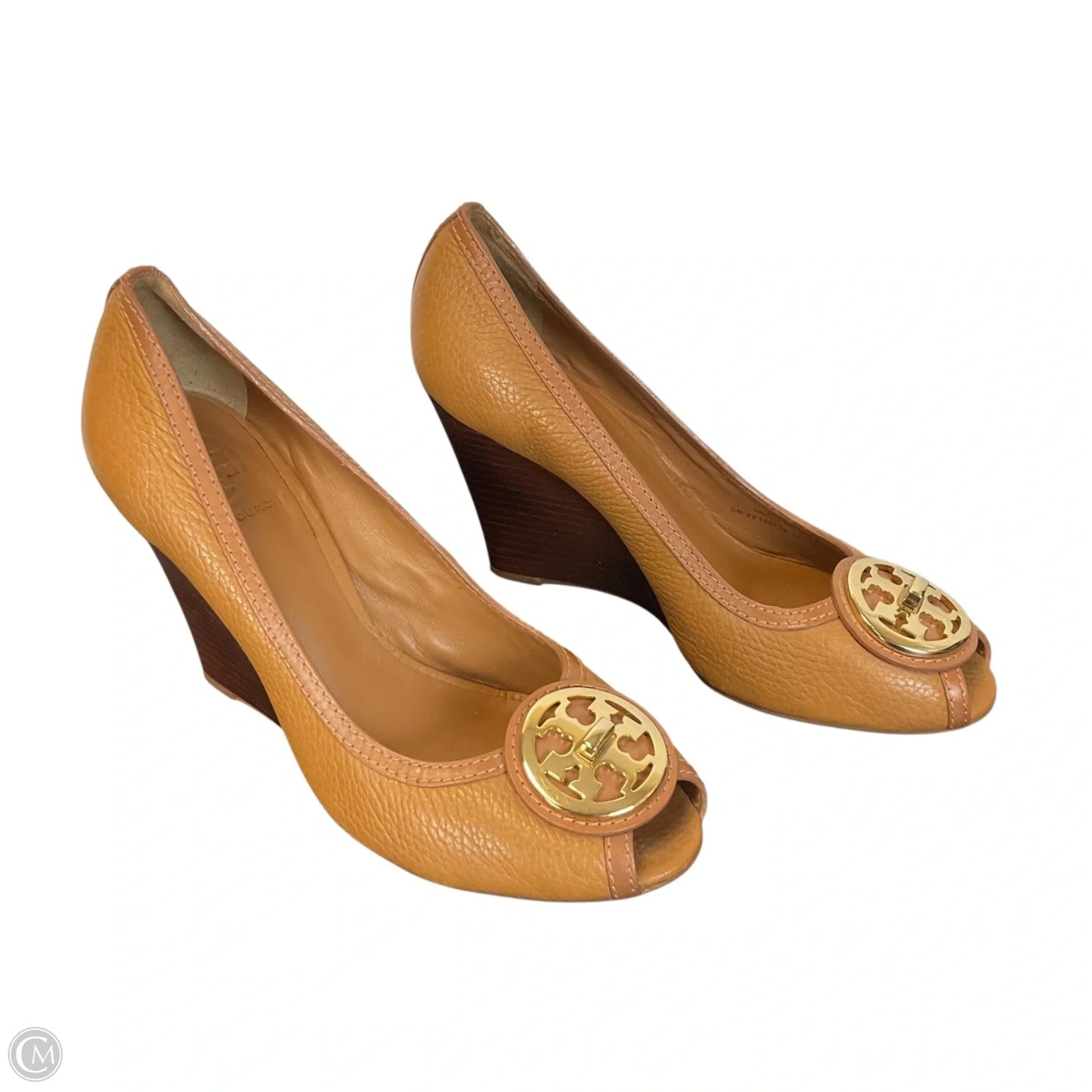 Shoes Designer By Tory Burch In Tan, Size: 7