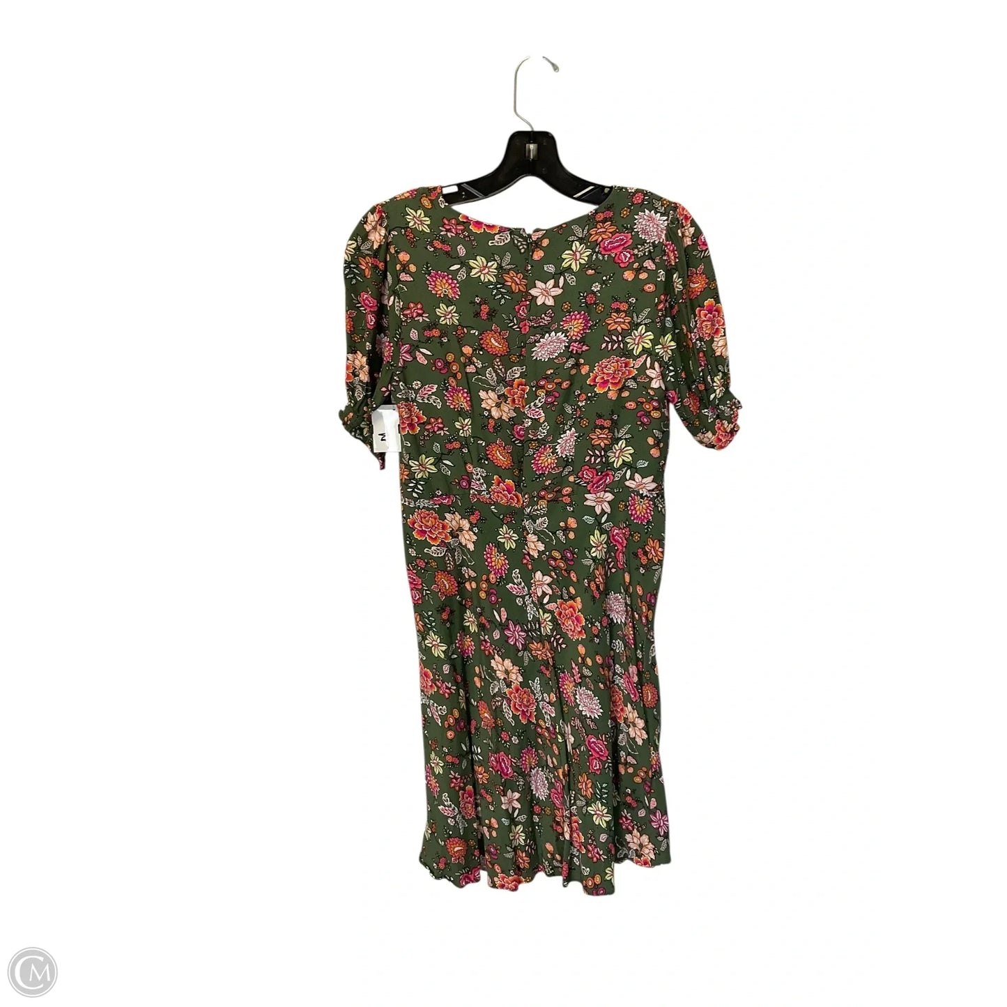 Dress Casual Short By Loft In Green, Size: 2