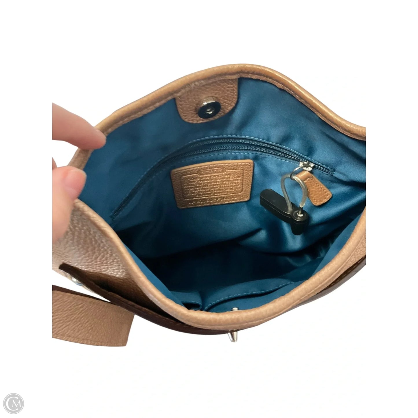 Crossbody Designer By Coach, Size: Medium