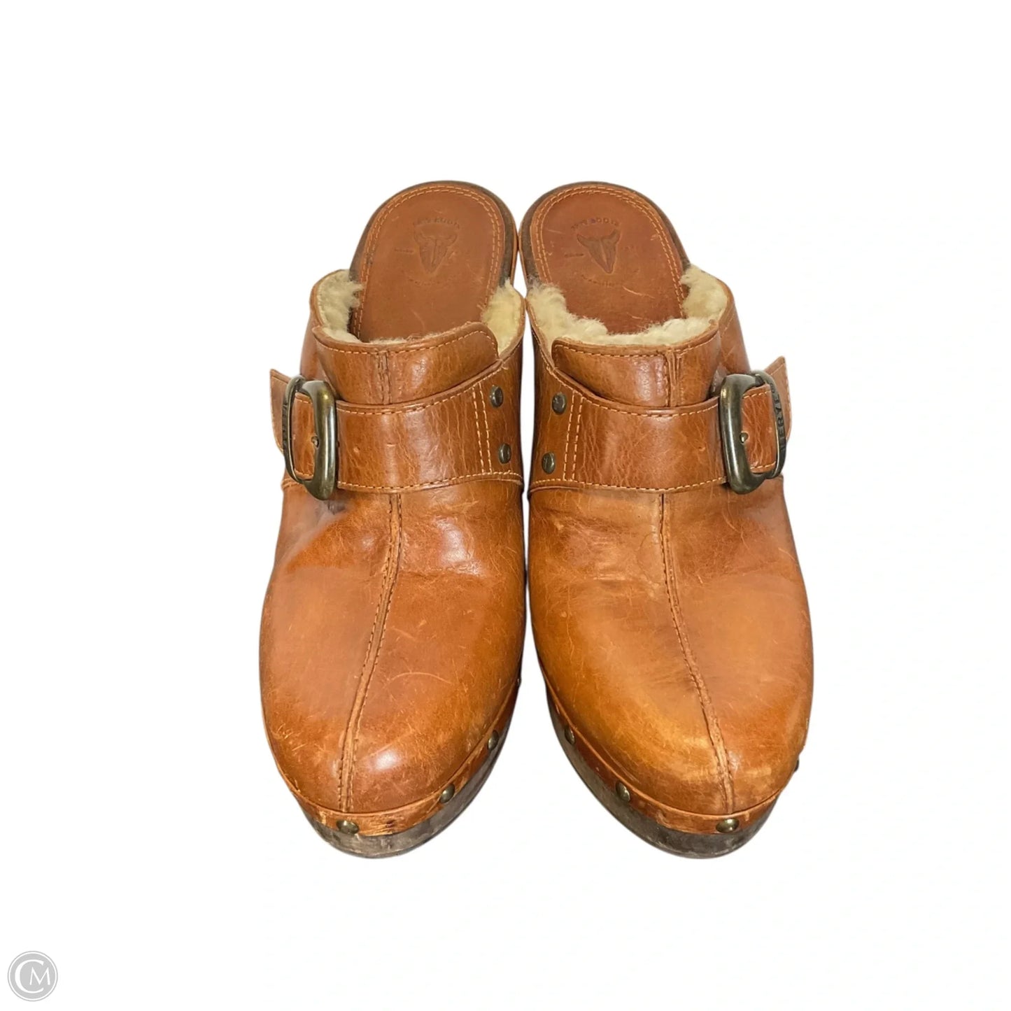 Shoes Designer By Frye In Brown, Size: 7.5