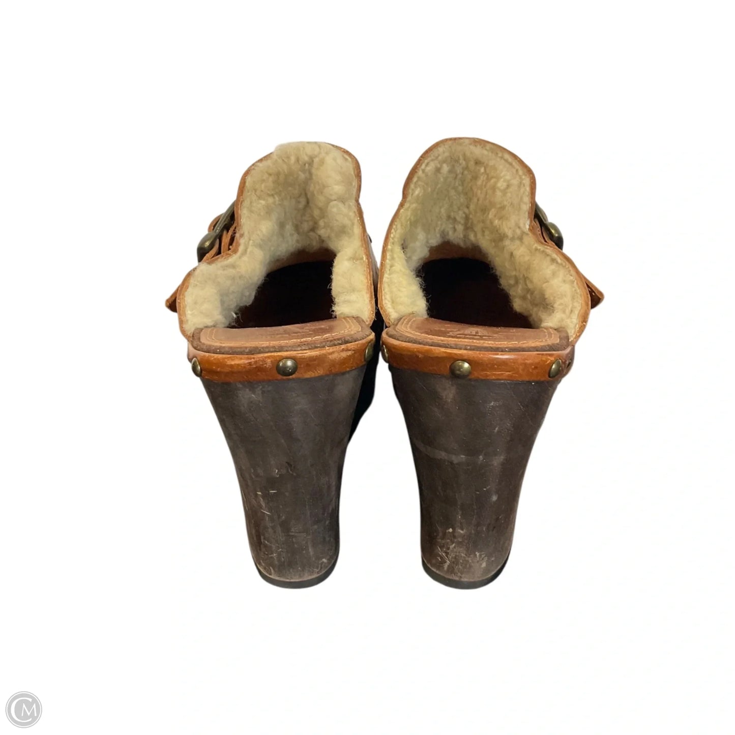 Shoes Designer By Frye In Brown, Size: 7.5