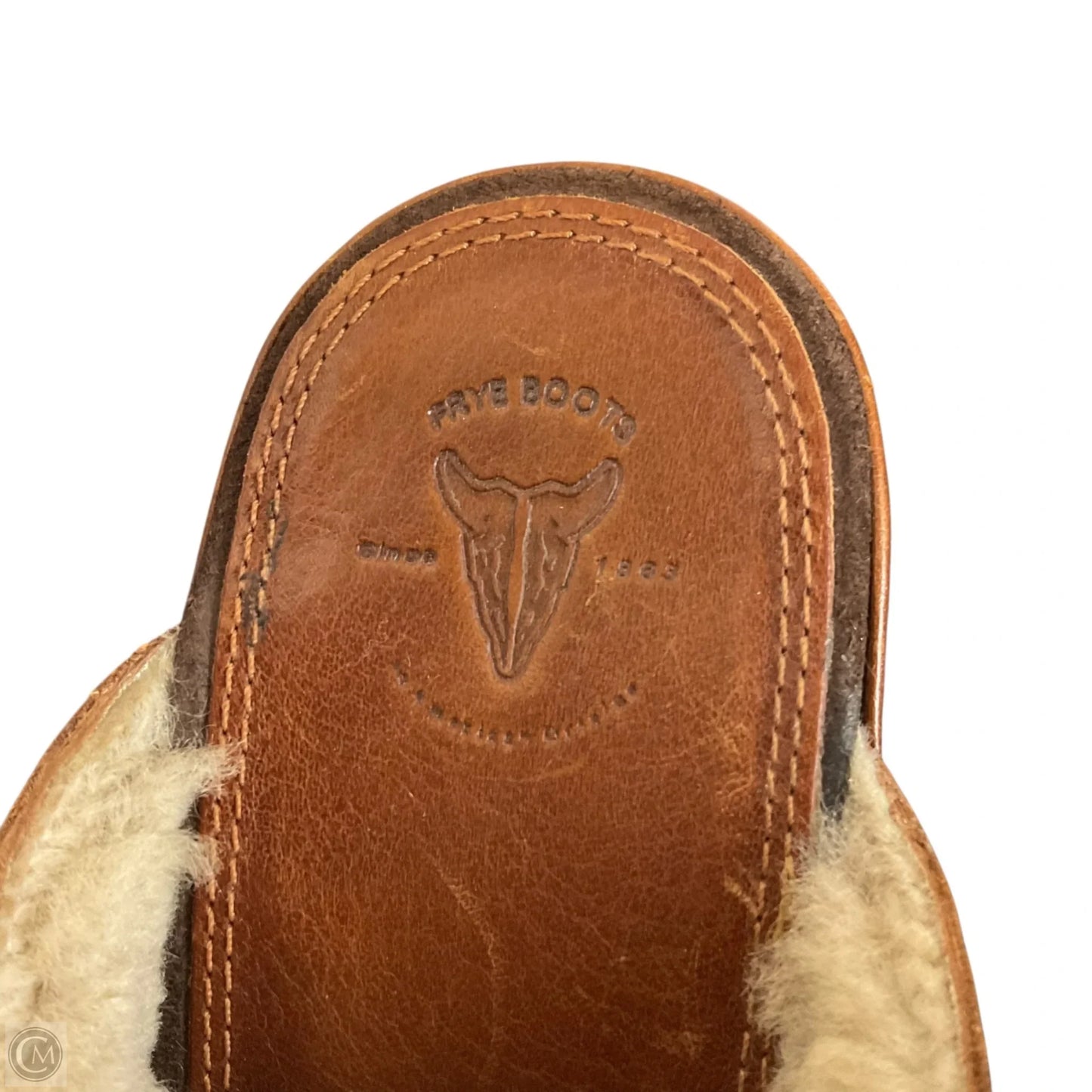 Shoes Designer By Frye In Brown, Size: 7.5