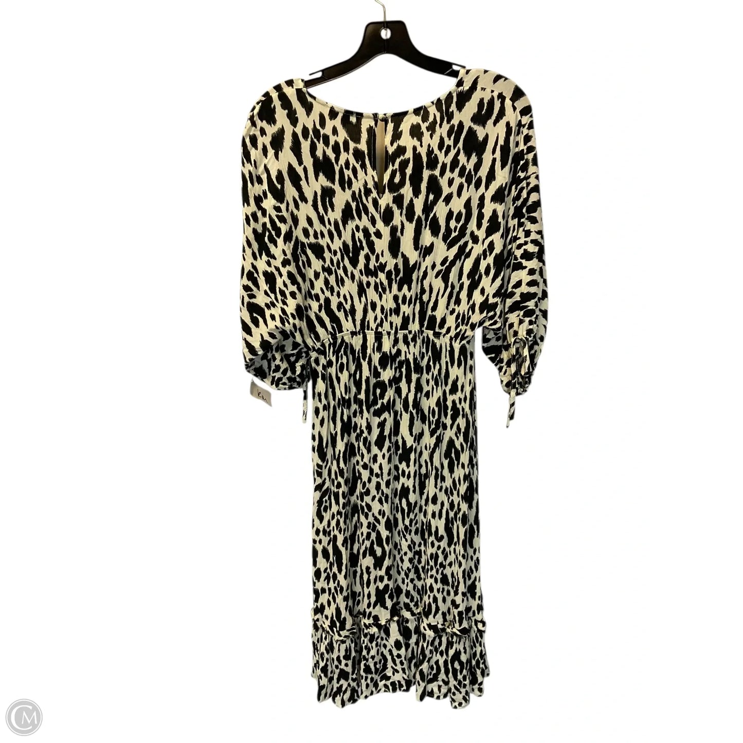 Dress Casual Midi By Umgee In Black & White, Size: S