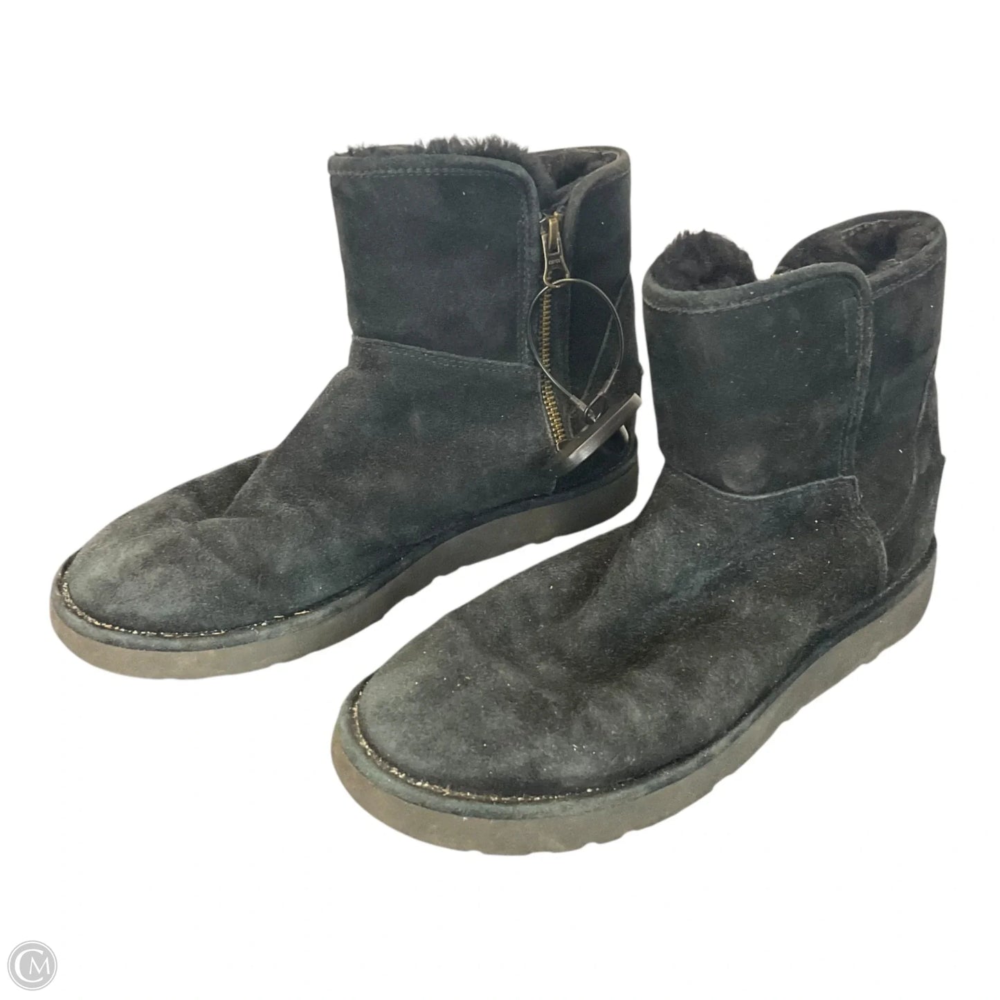 Boots Designer By Ugg In Black, Size: 8