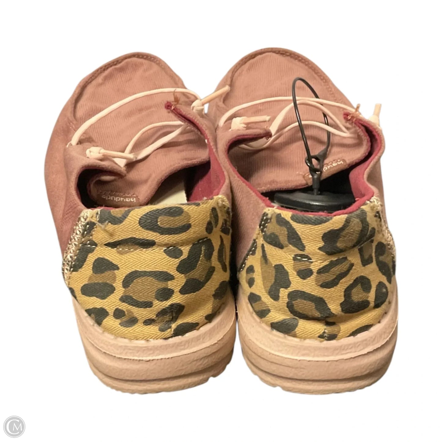 Shoes Flats By Hey Dude In Pink, Size: 7
