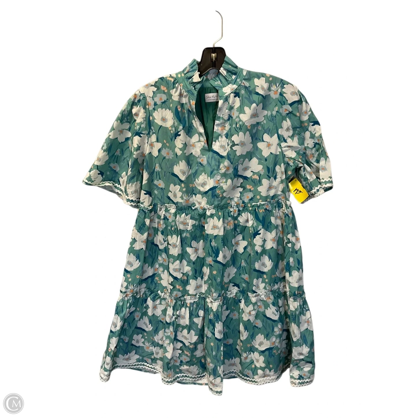 Dress Casual Midi By Clothes Mentor In Teal, Size: M