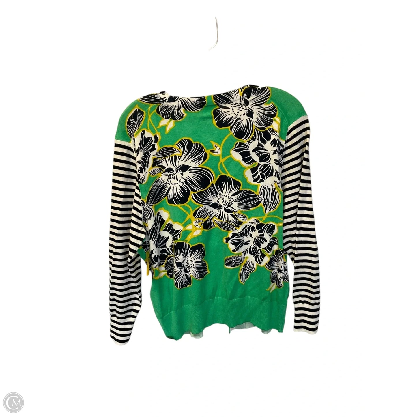 Cardigan By Crown And Ivy In Green, Size: Xl