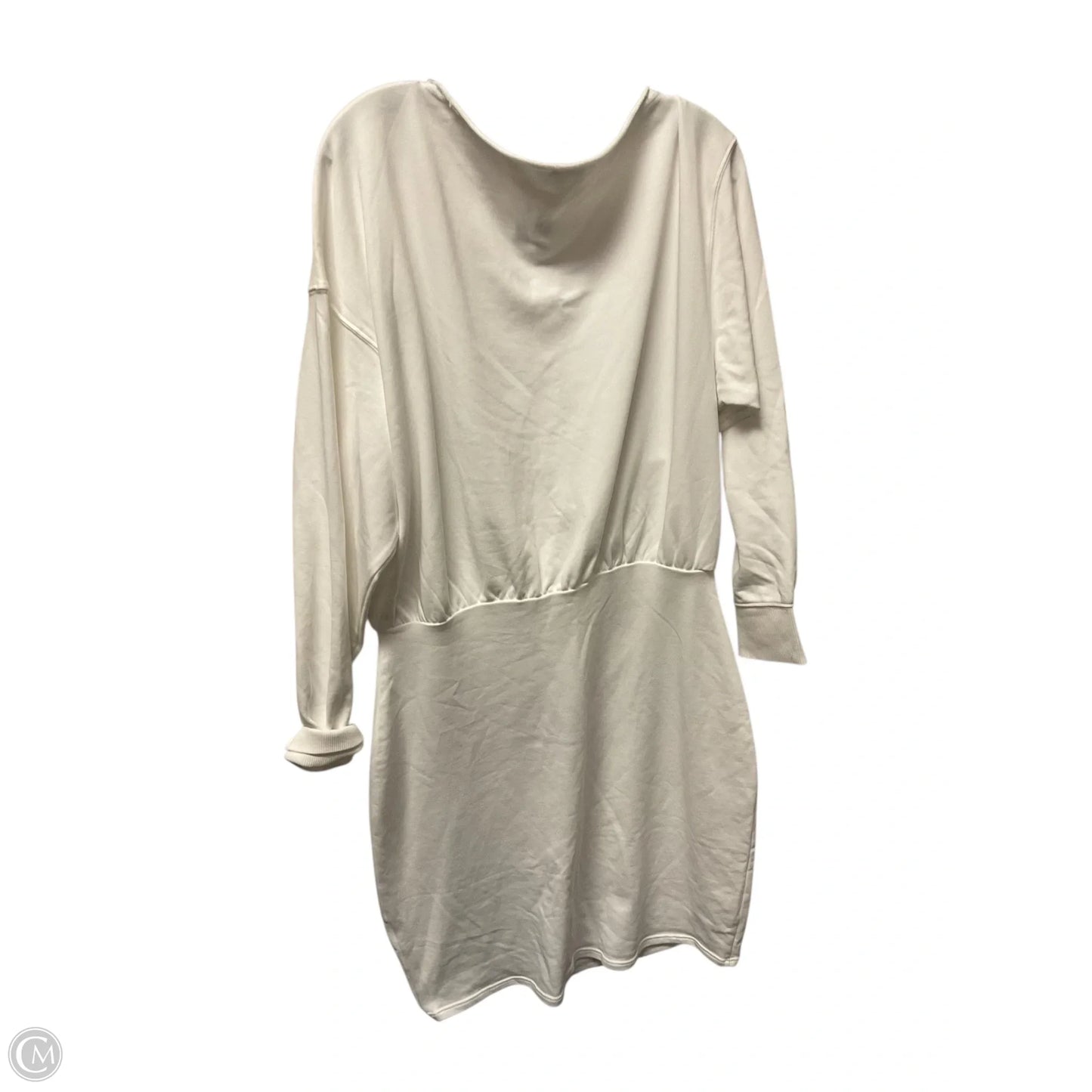 Dress Casual Maxi By Express In White, Size: L