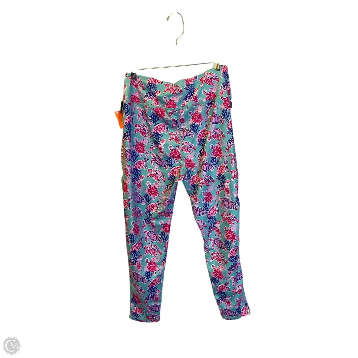 Athletic Leggings By Simply Southern In Blue, Size: Xl