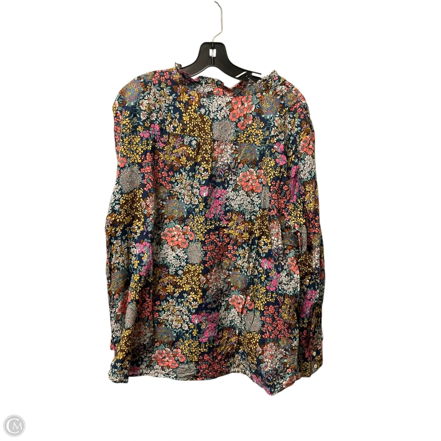 Top Long Sleeve By Talbots In Multi-colored, Size: 3x