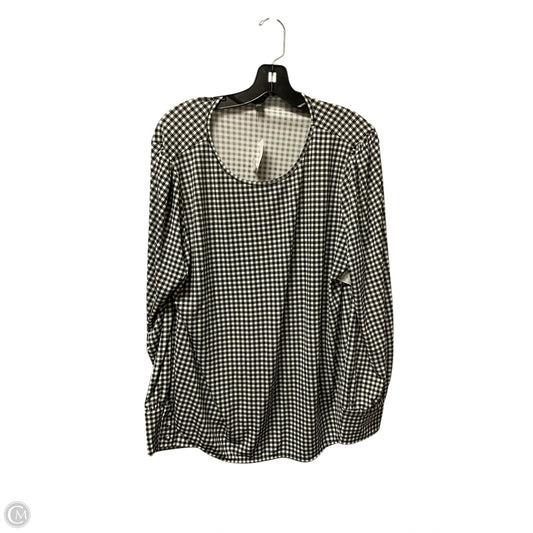 Top Long Sleeve By Ann Taylor In Striped Pattern, Size: Xxl