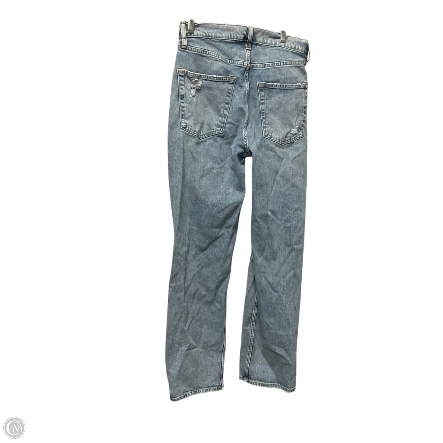 Jeans Straight By Gap In Blue Denim, Size: 6