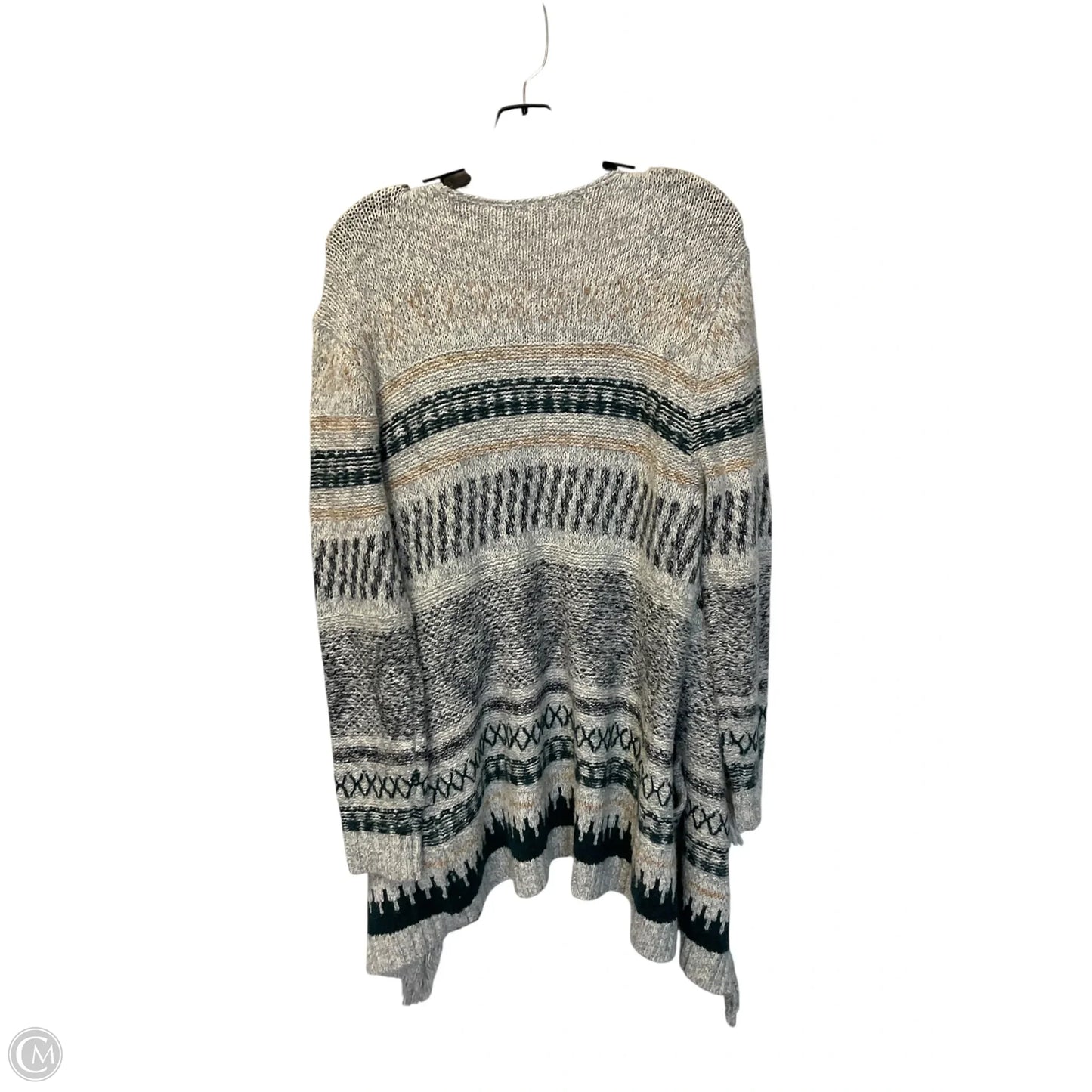 Sweater Cardigan By Cabi In Grey, Size: S