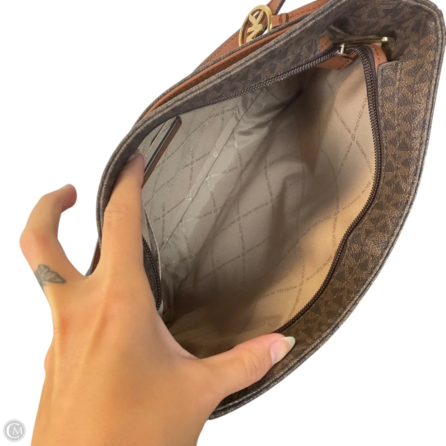 Handbag Designer By Michael Kors, Size: Large