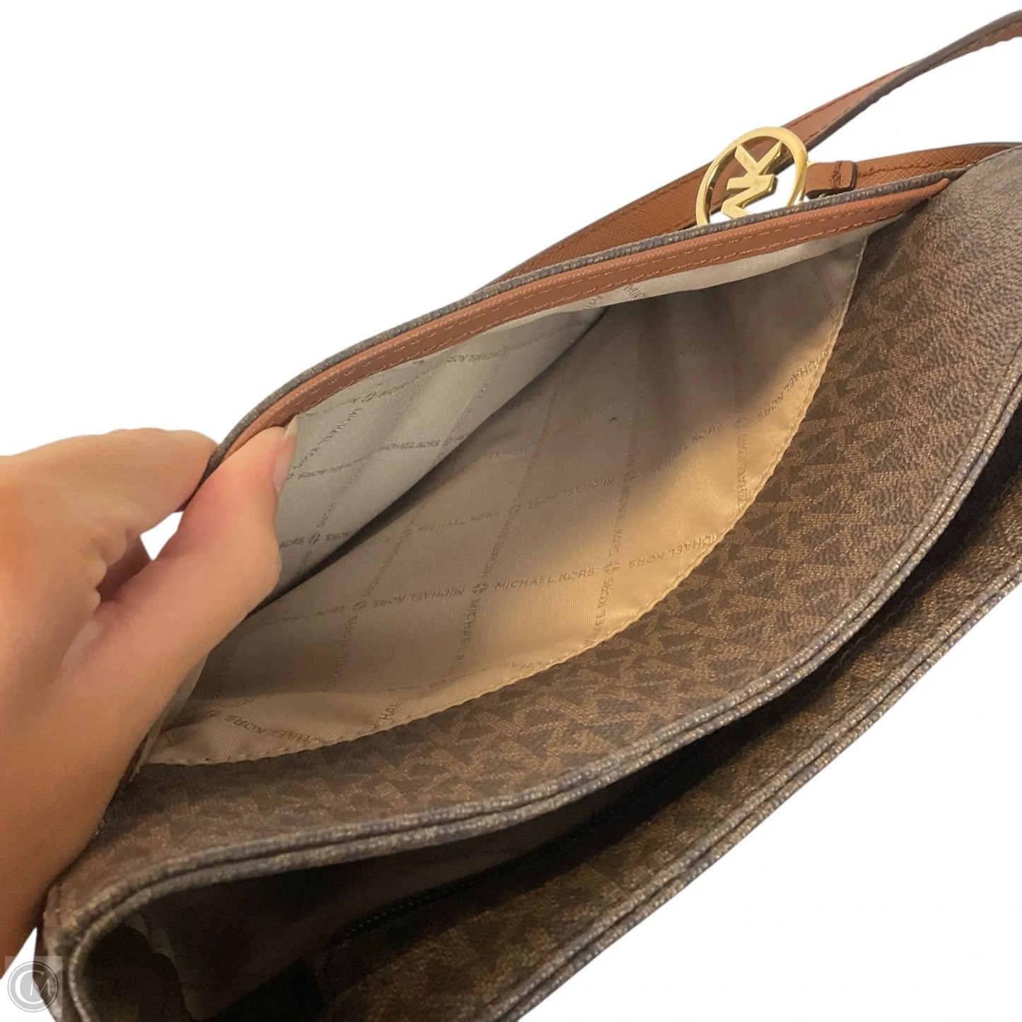 Handbag Designer By Michael Kors, Size: Large