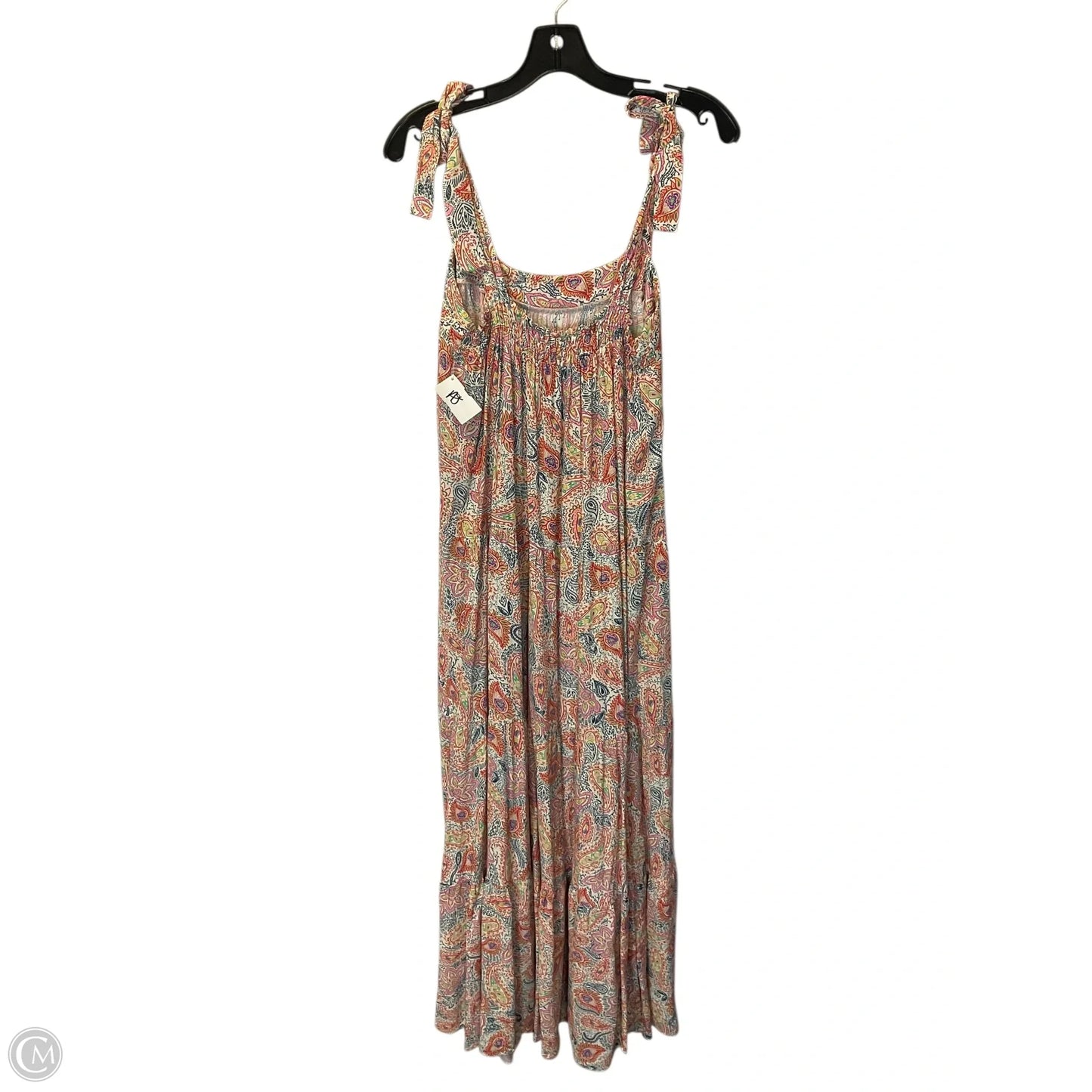 Dress Casual Maxi By Frnch In Multi-colored, Size: L