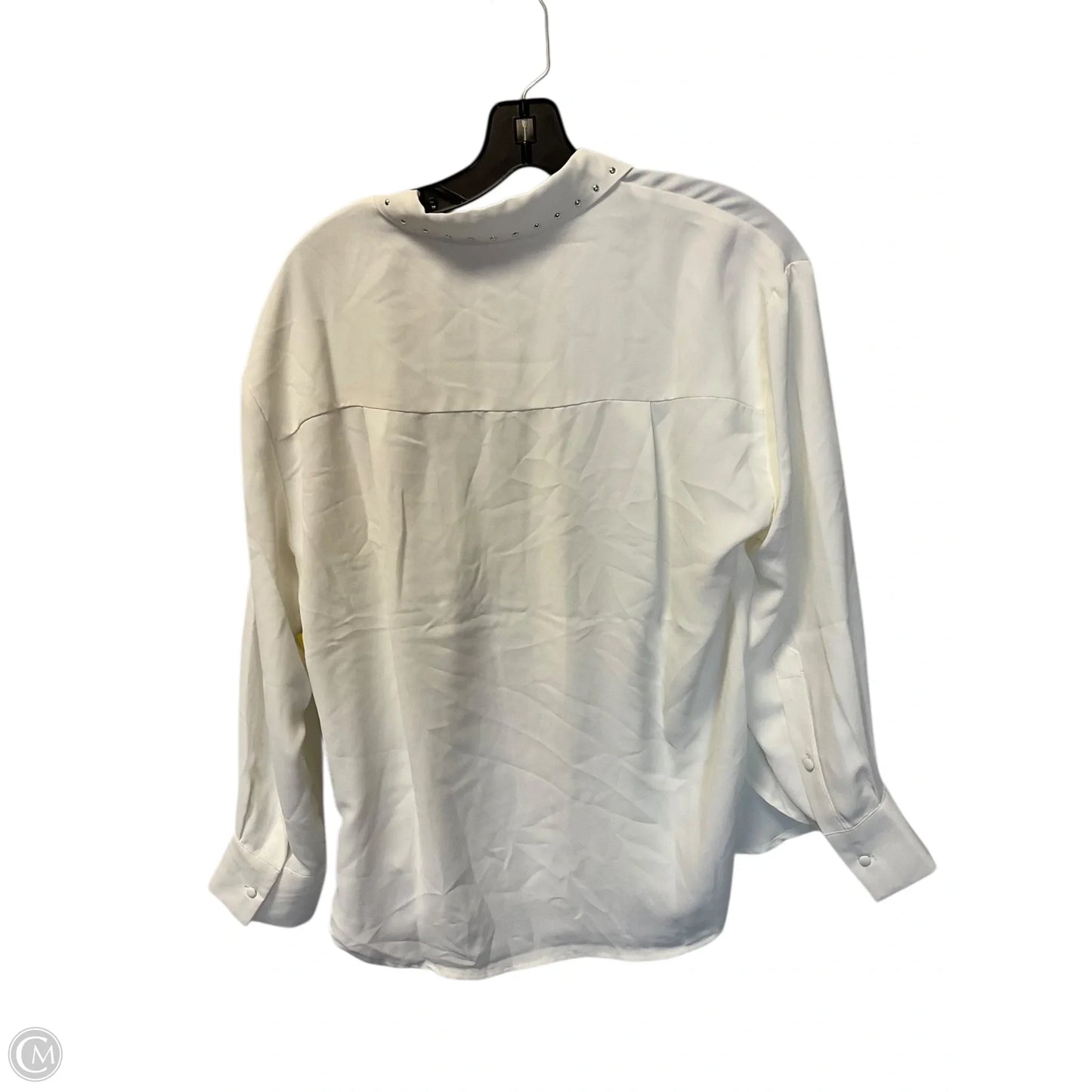 Top Long Sleeve By Vince Camuto In Cream, Size: S