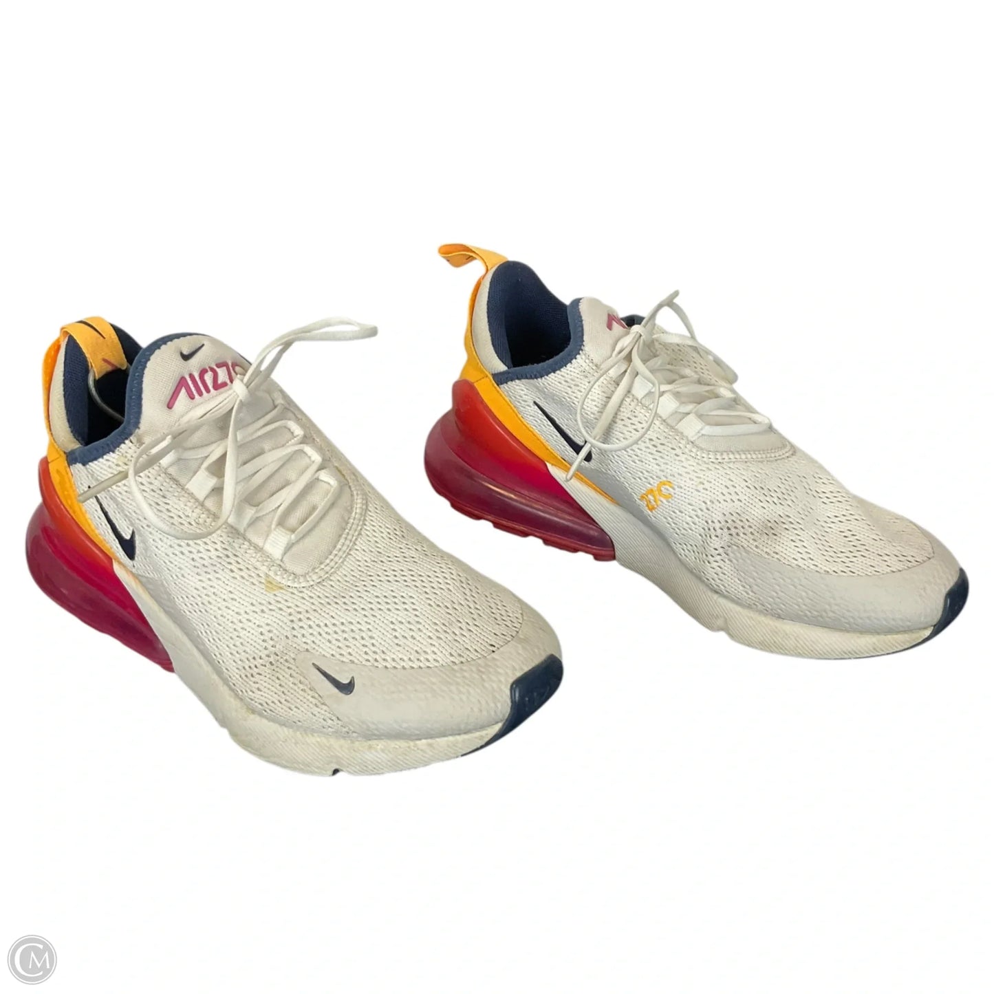 Shoes Athletic By Nike In White, Size: 8