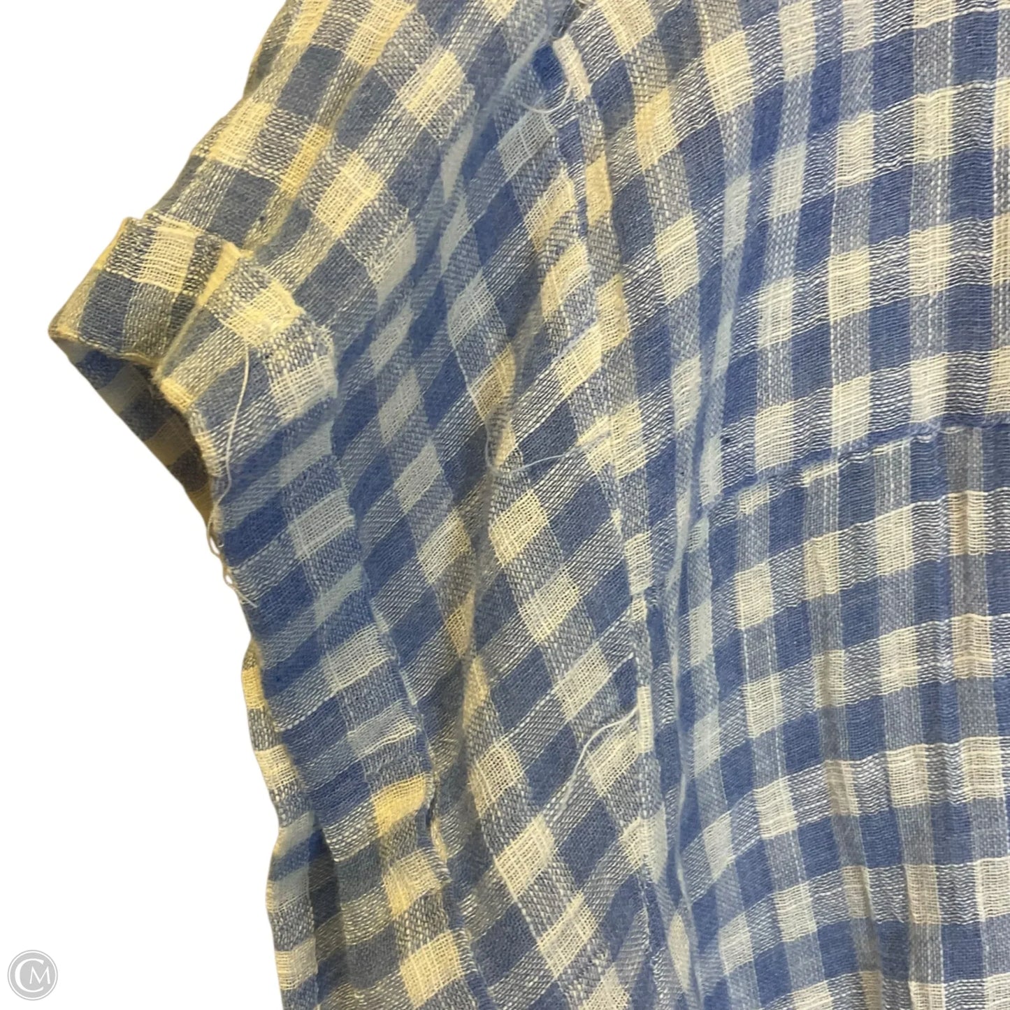 Top Short Sleeve By Olivaceous In Blue, Size: S