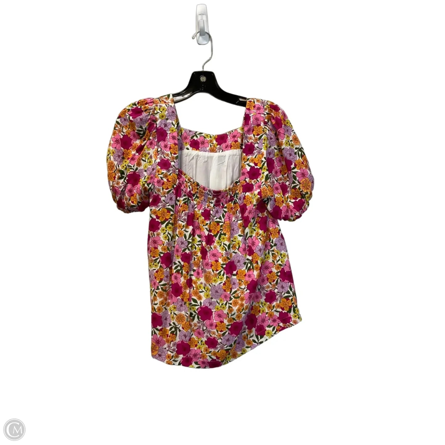 Top Short Sleeve By Draper James In Floral Print, Size: Xs