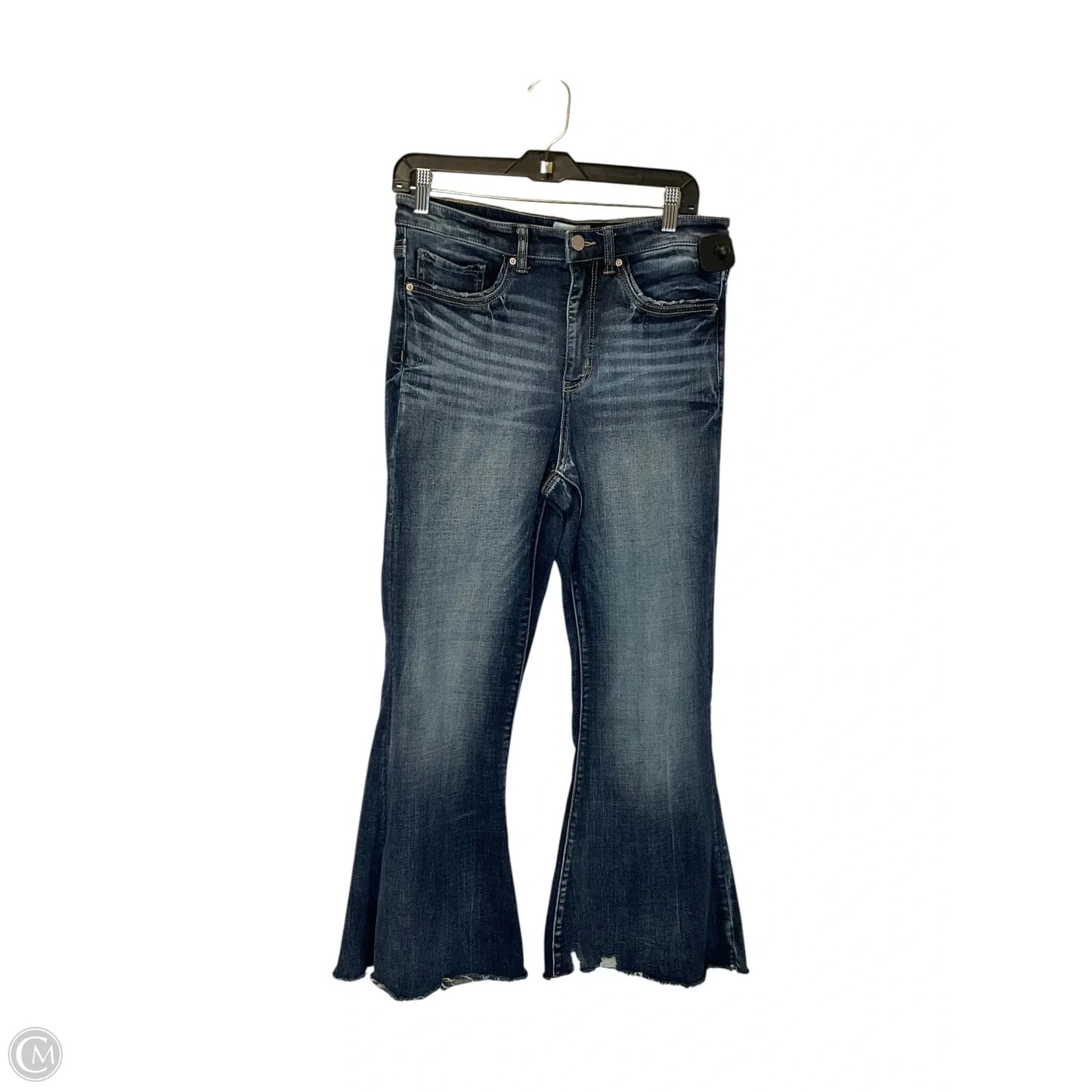 Jeans Flared By Bke In Blue Denim, Size: 4