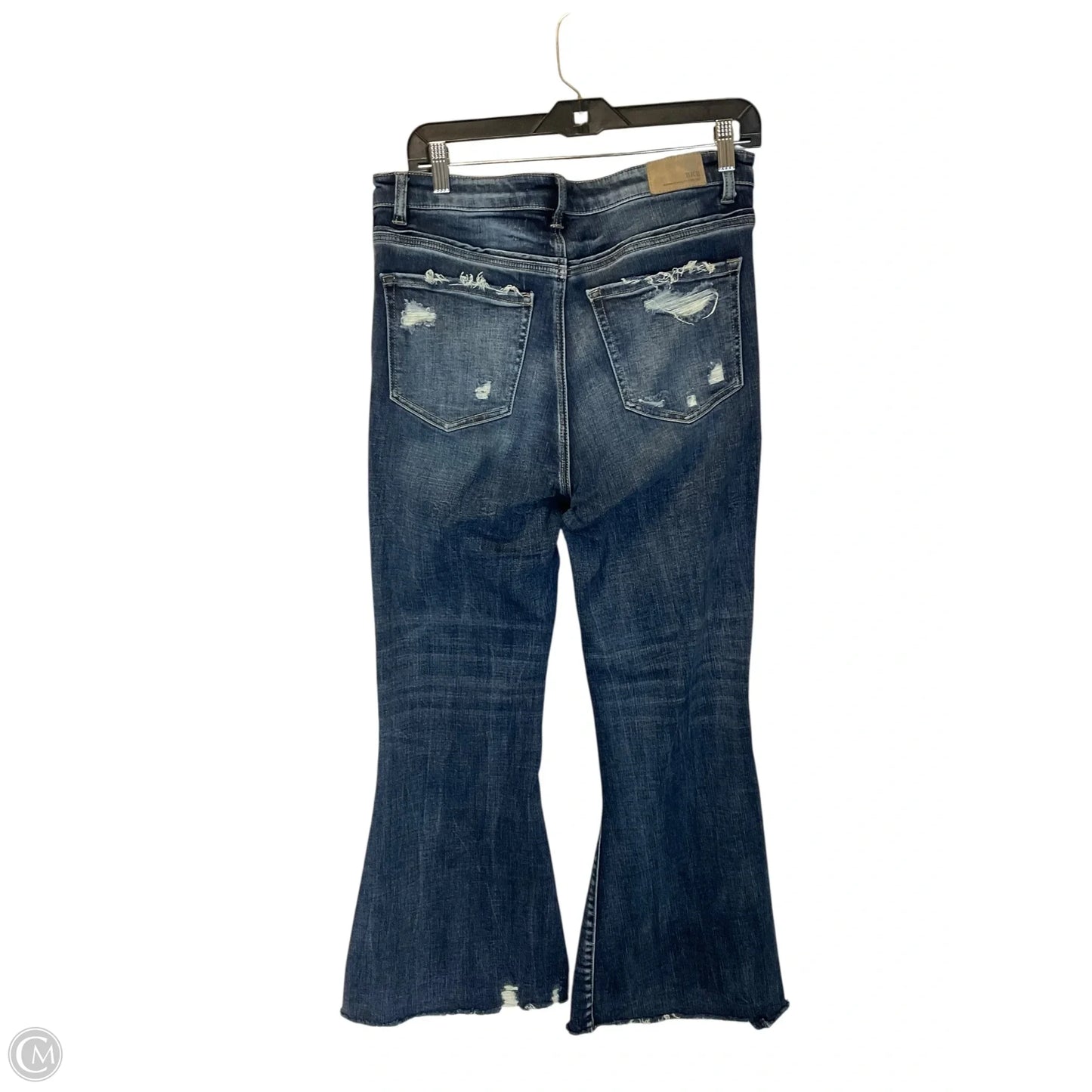 Jeans Flared By Bke In Blue Denim, Size: 4