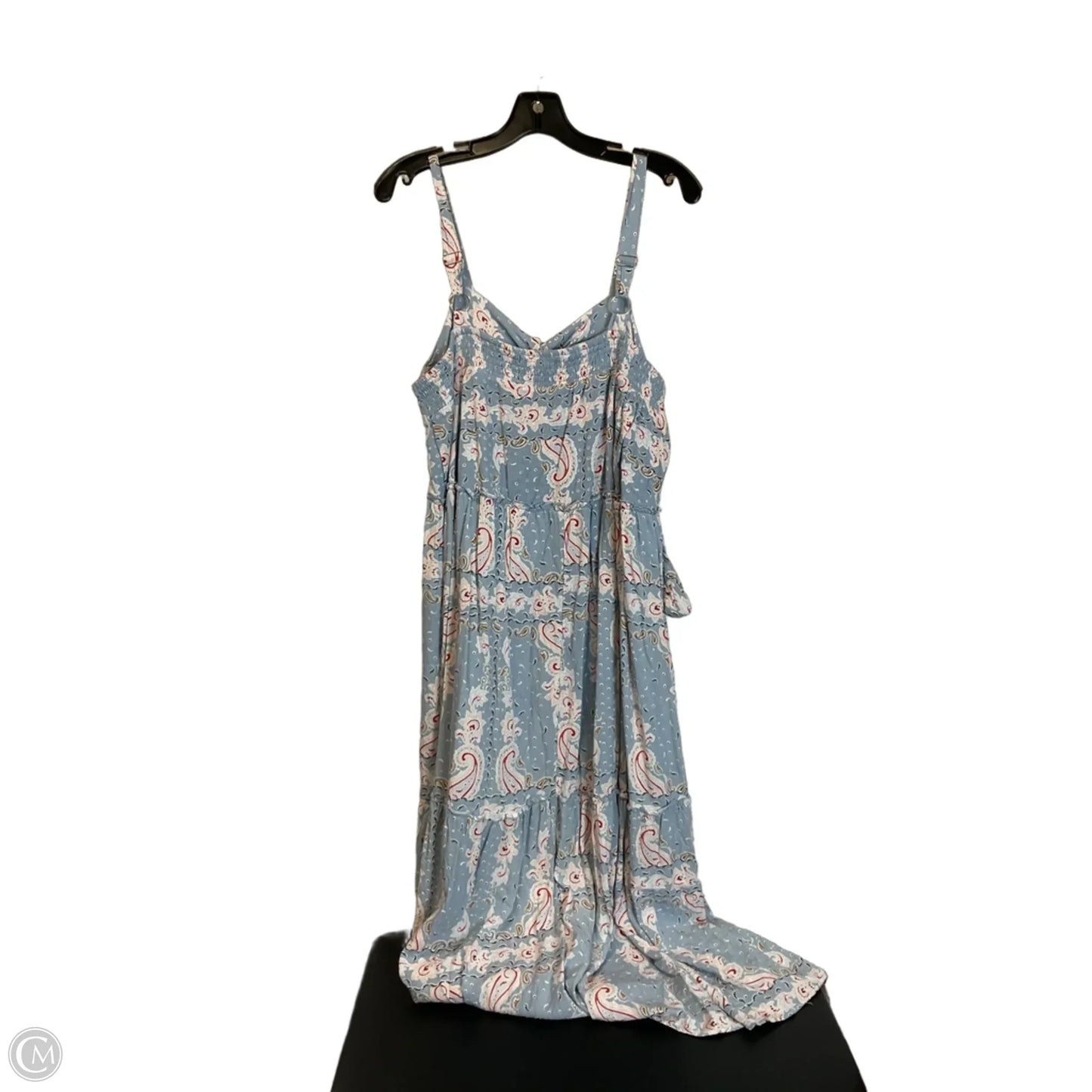 Dress Casual Maxi By Maurices In Blue, Size: Xl