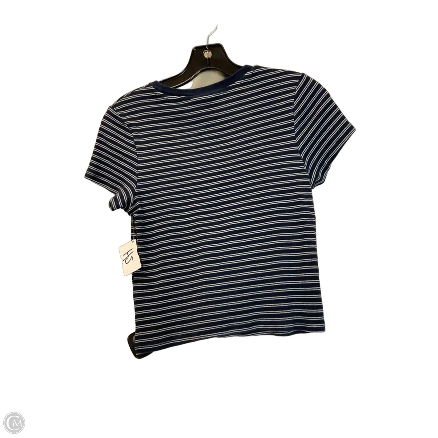 Top Short Sleeve By Divided In Blue, Size: M