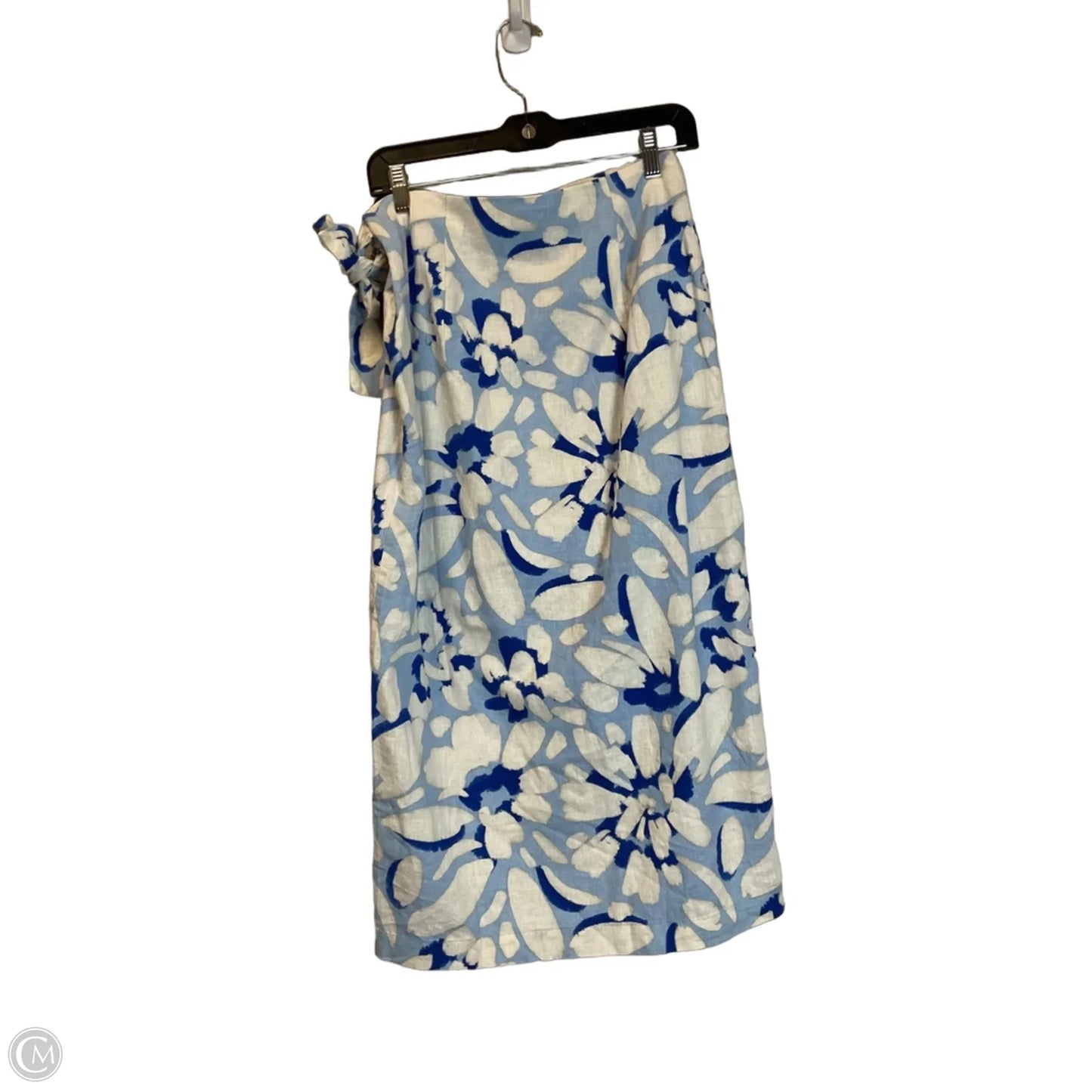 Skirt Maxi By Loft In Blue, Size: 4