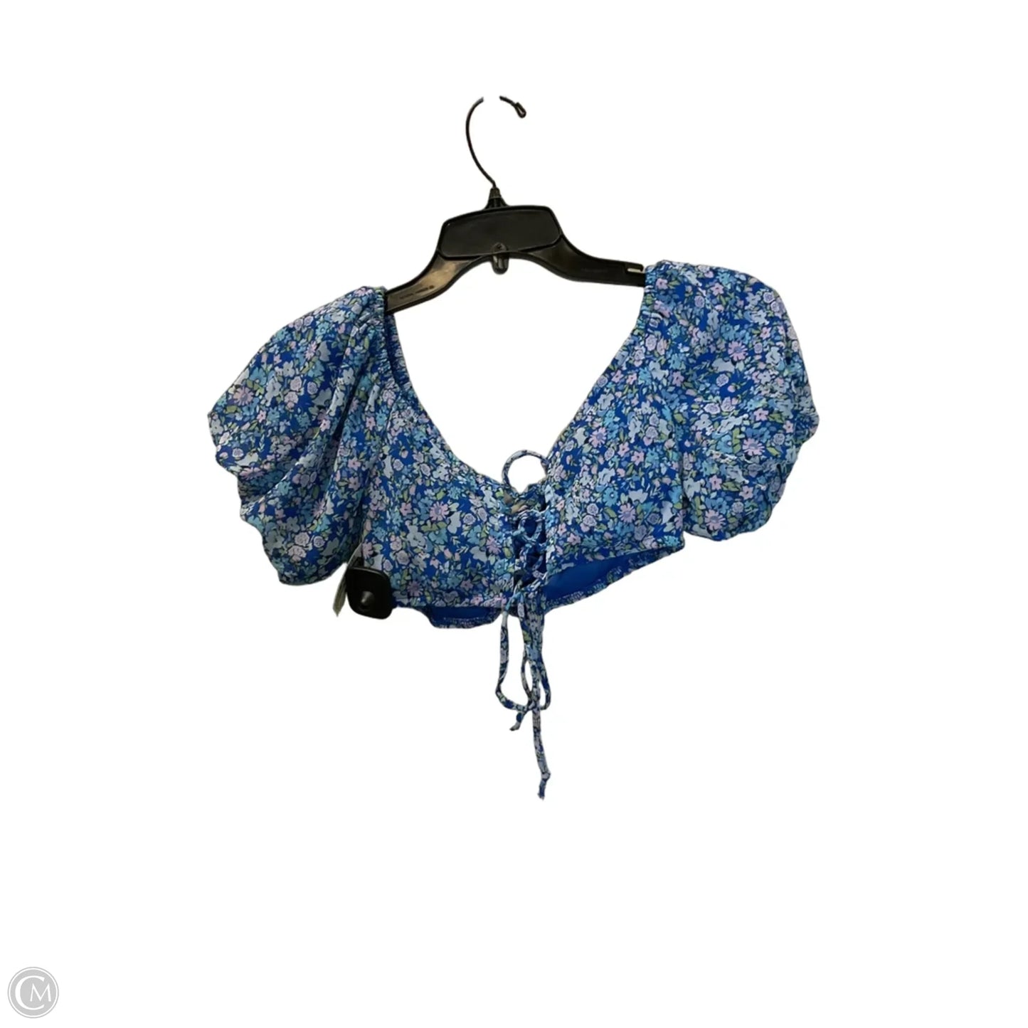 Top Sleeveless By Wild Fable In Blue, Size: Xs