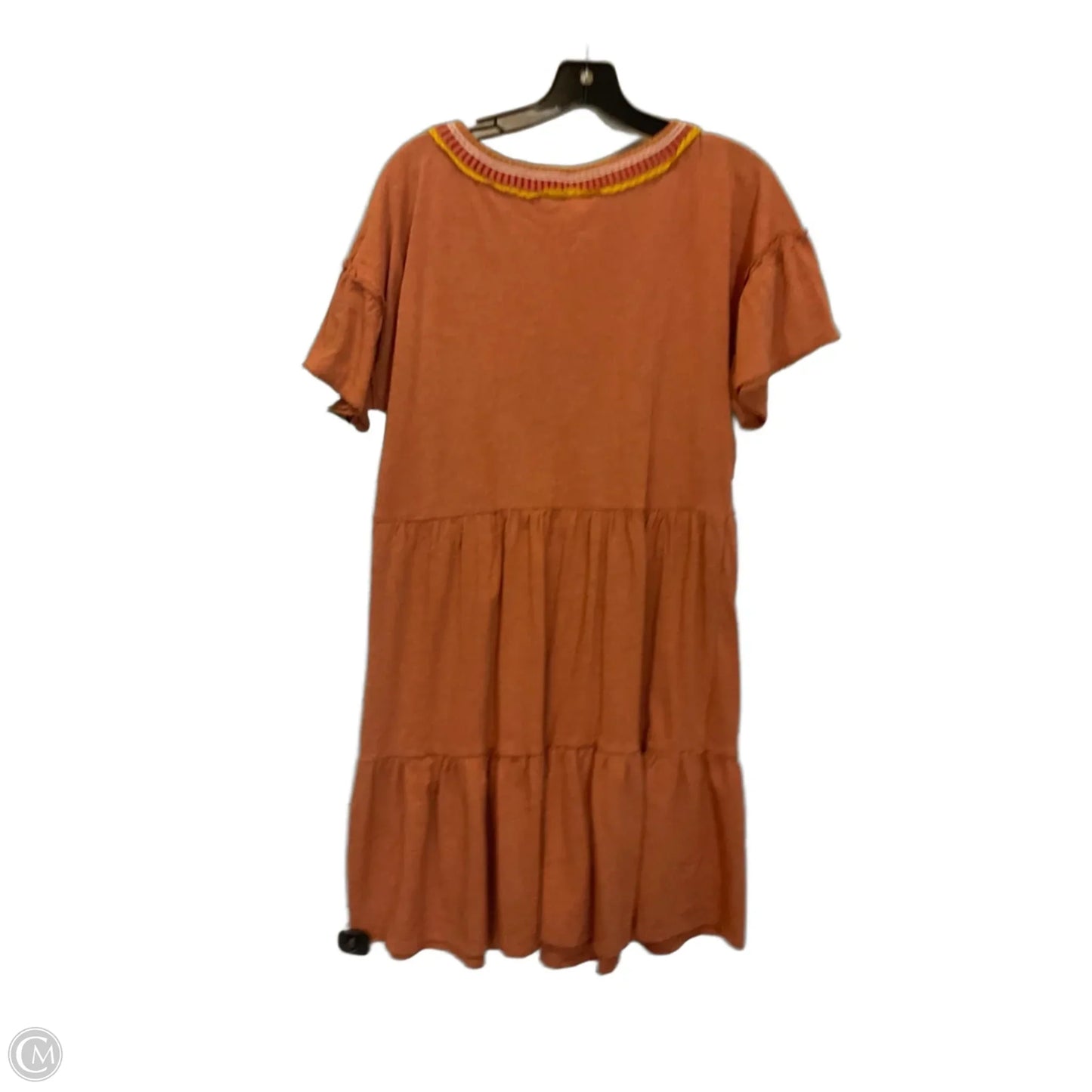 Dress Casual Midi By Matilda Jane In Orange, Size: Xl