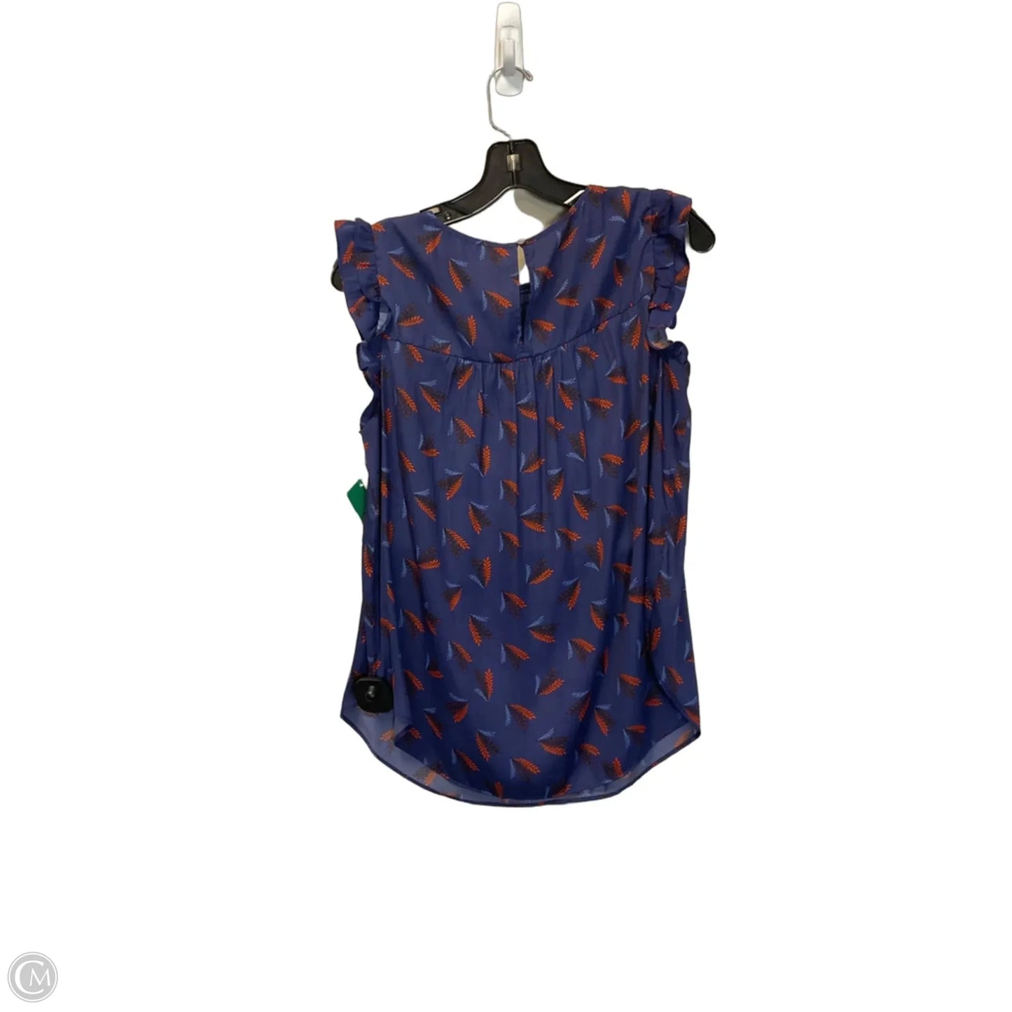 Top Sleeveless By Loft In Blue, Size: S