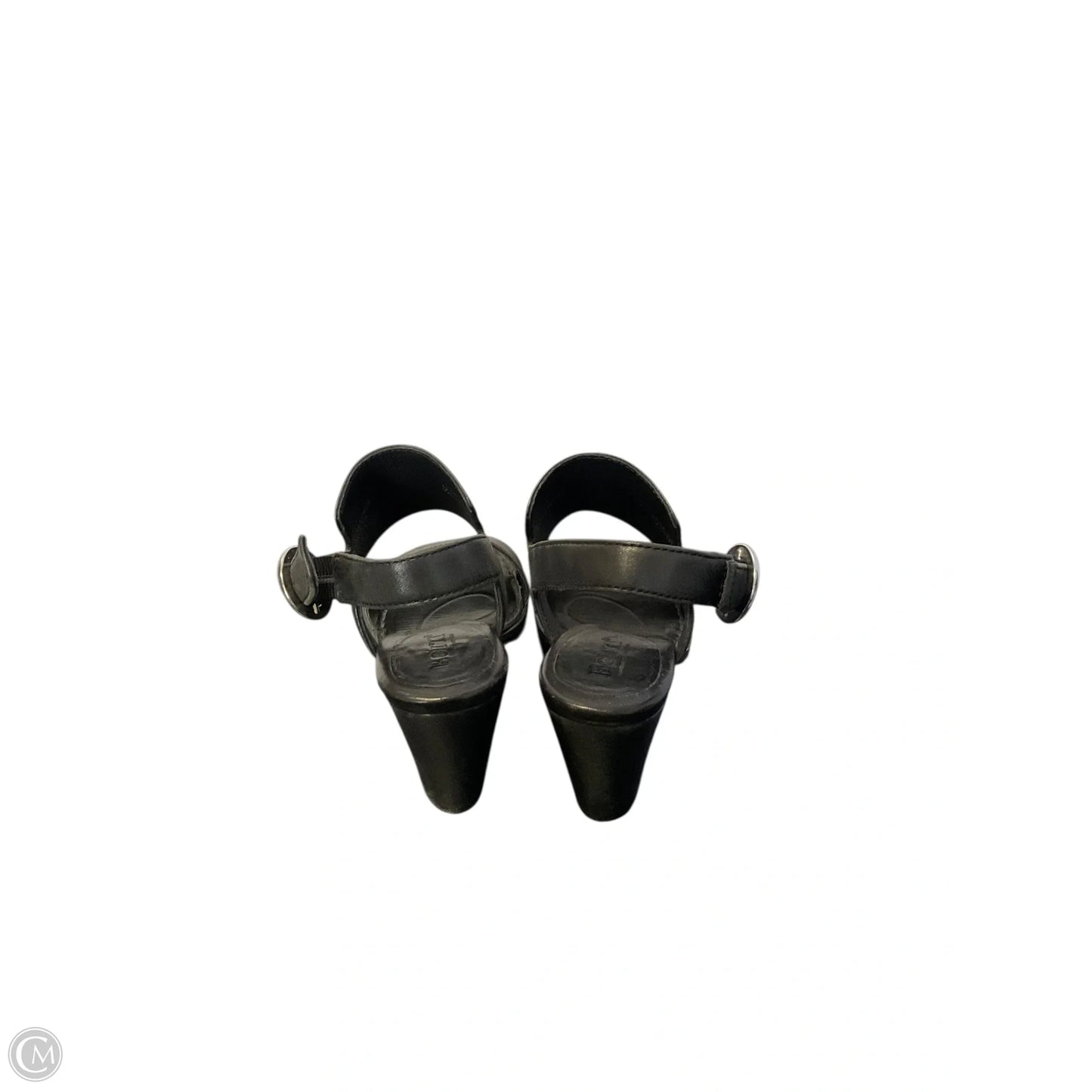 Sandals Heels Block By Born In Black, Size: 6