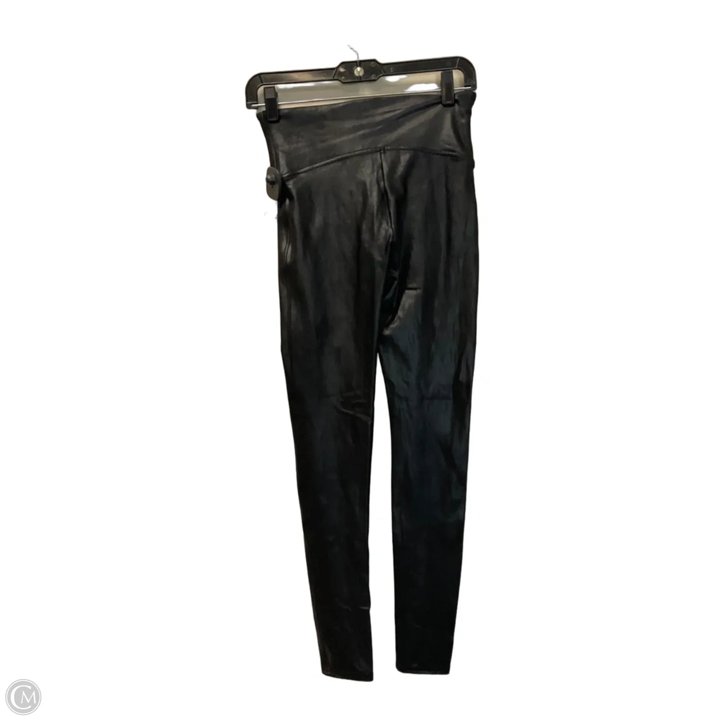 Athletic Leggings By Spanx In Black, Size: M