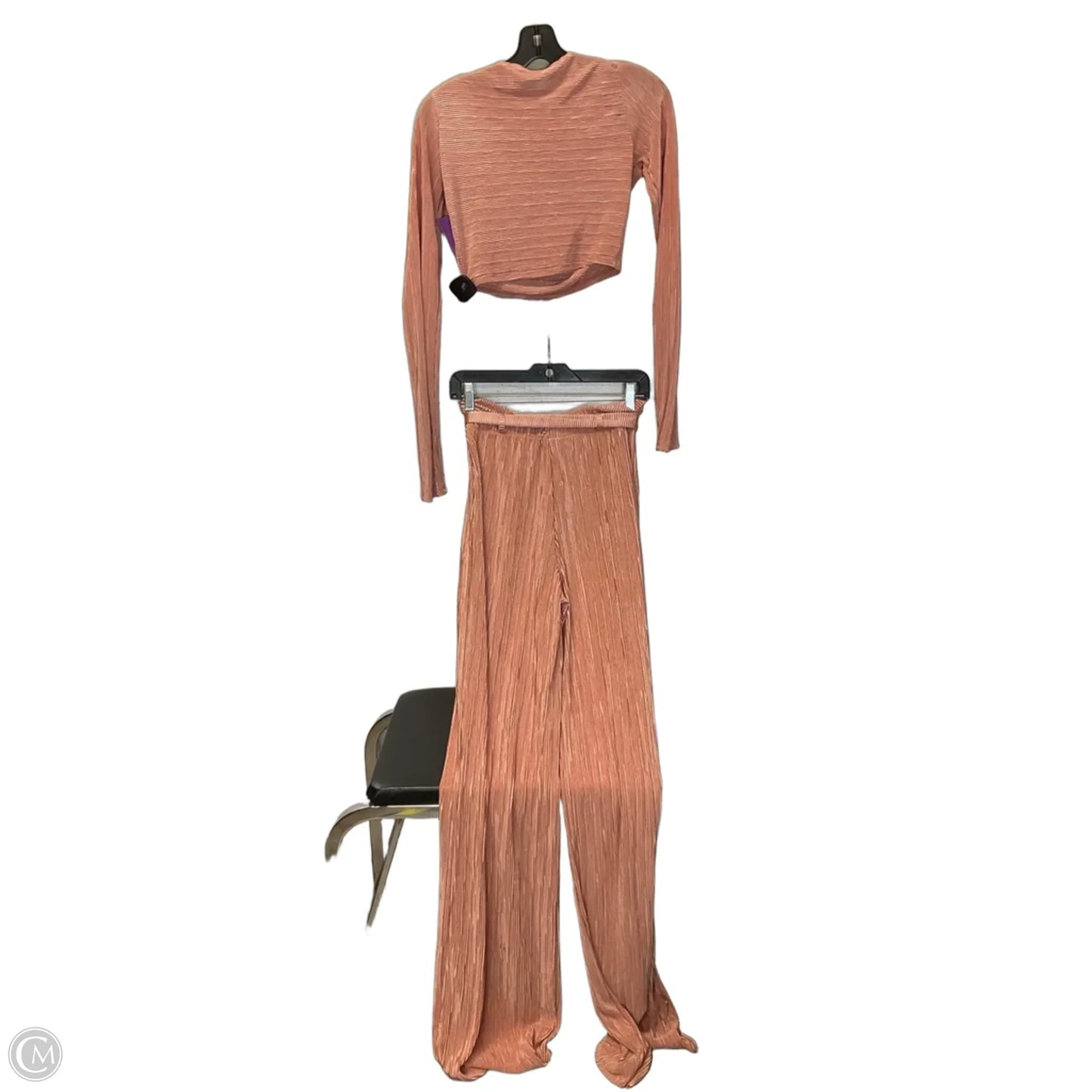 Pants Set 2pc By Nakedwardrobe In Pink, Size: M