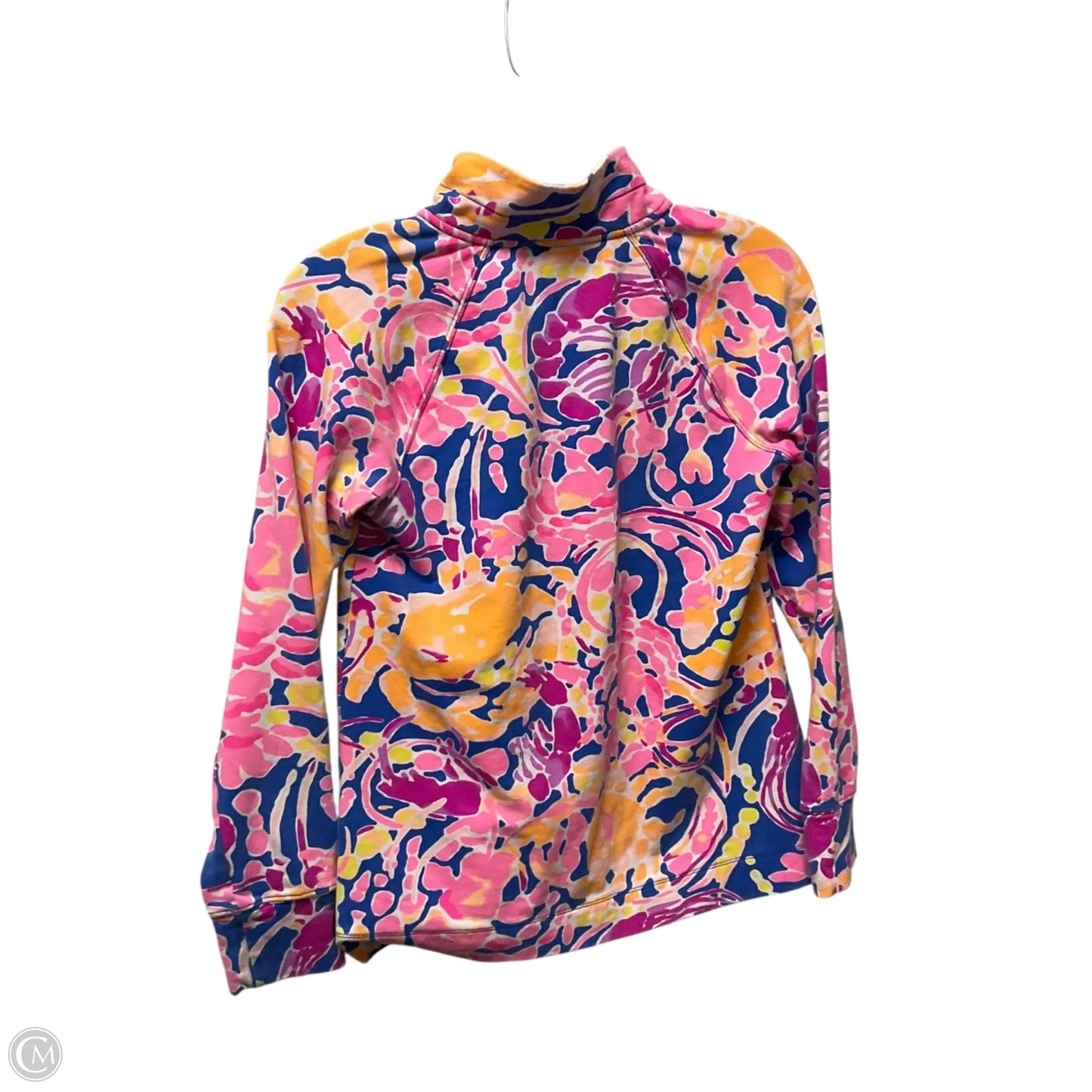 Jacket Designer By Lilly Pulitzer In Blue & Pink, Size: Xs