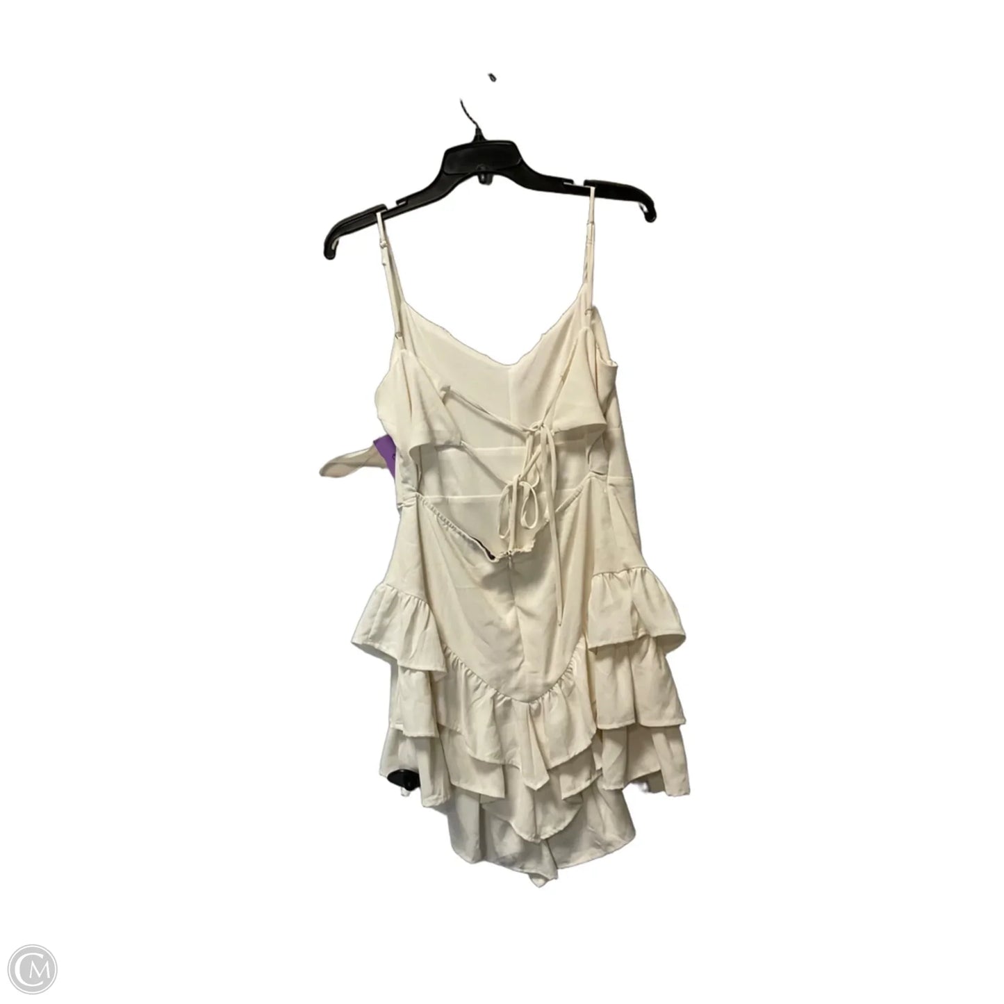 Dress Casual Short By One Clothing In Cream, Size: L