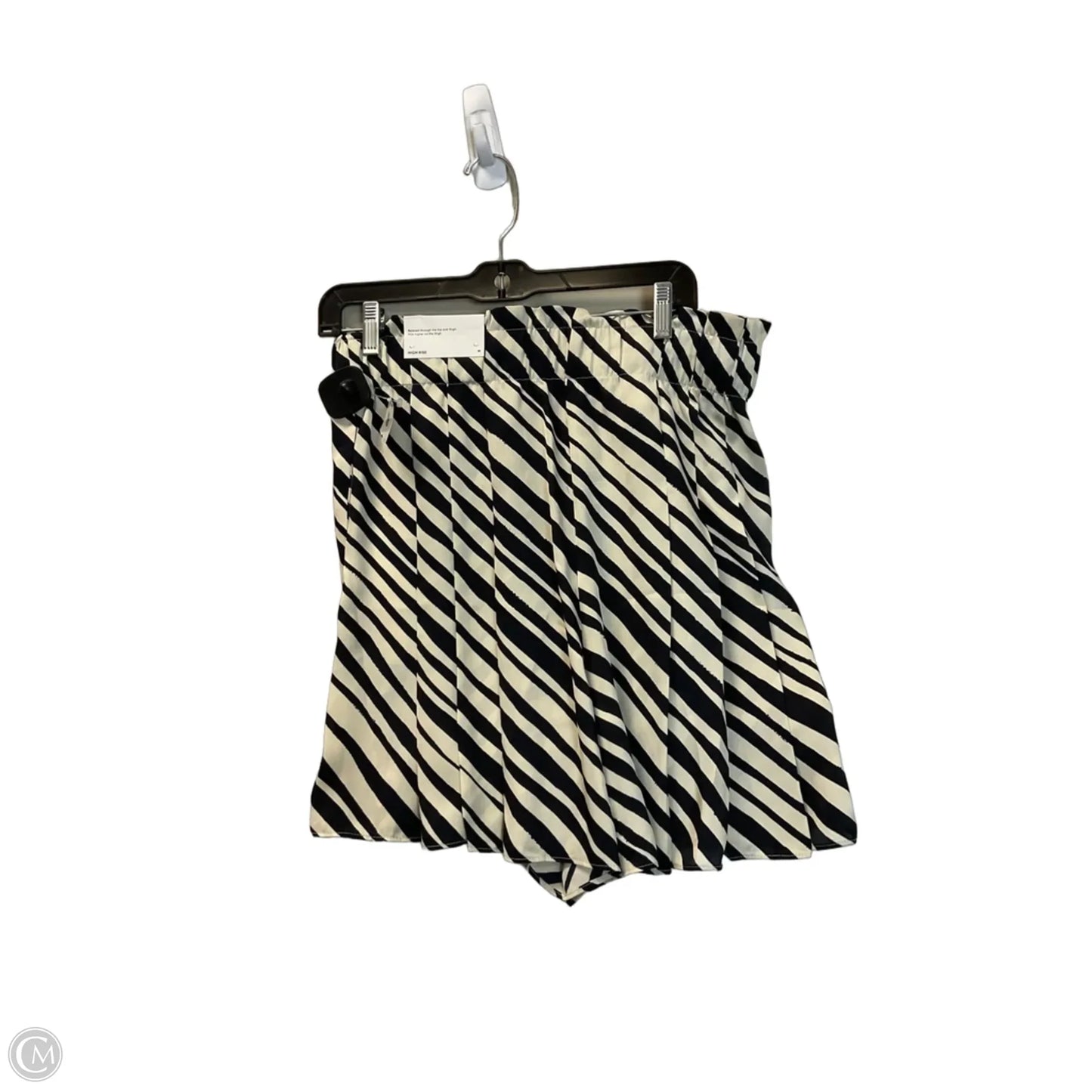Shorts By Ann Taylor In Blue & Cream, Size: M