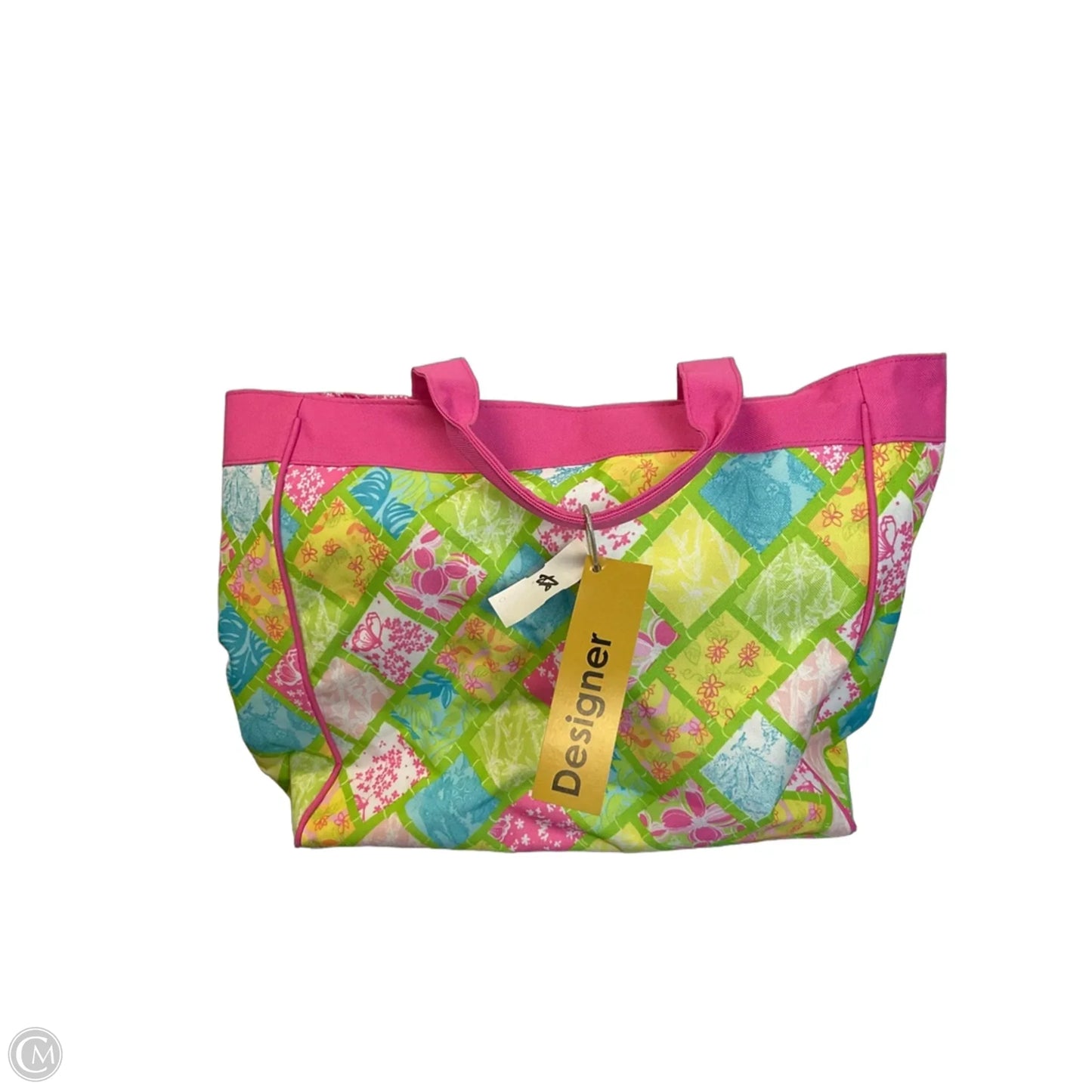 Handbag Designer By Lilly Pulitzer, Size: Large