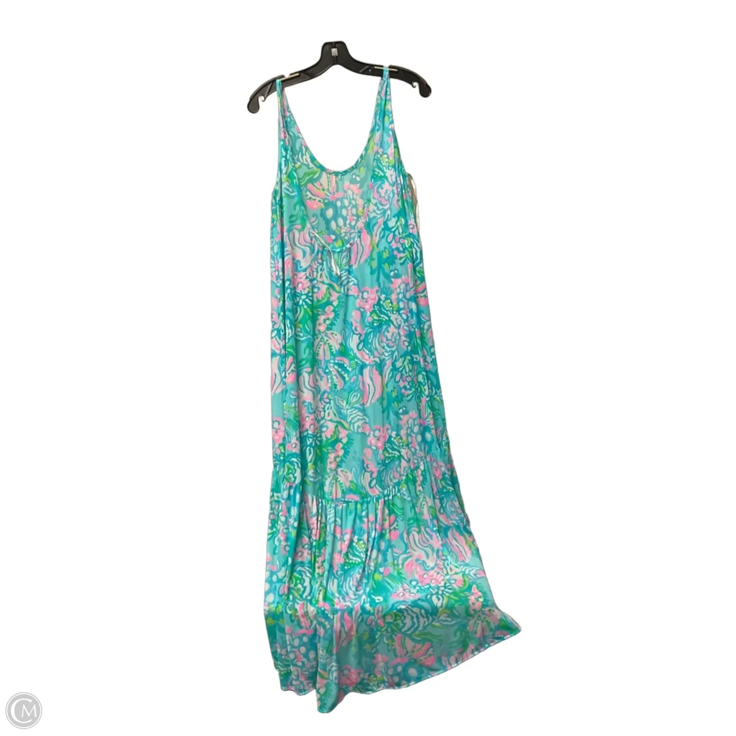 Swimwear Cover-up Designer By Lilly Pulitzer In Blue, Size: Xl