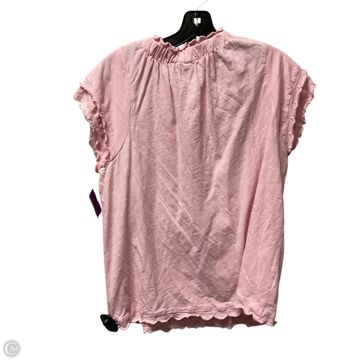 Top Short Sleeve By Crown And Ivy In Pink, Size: Xl